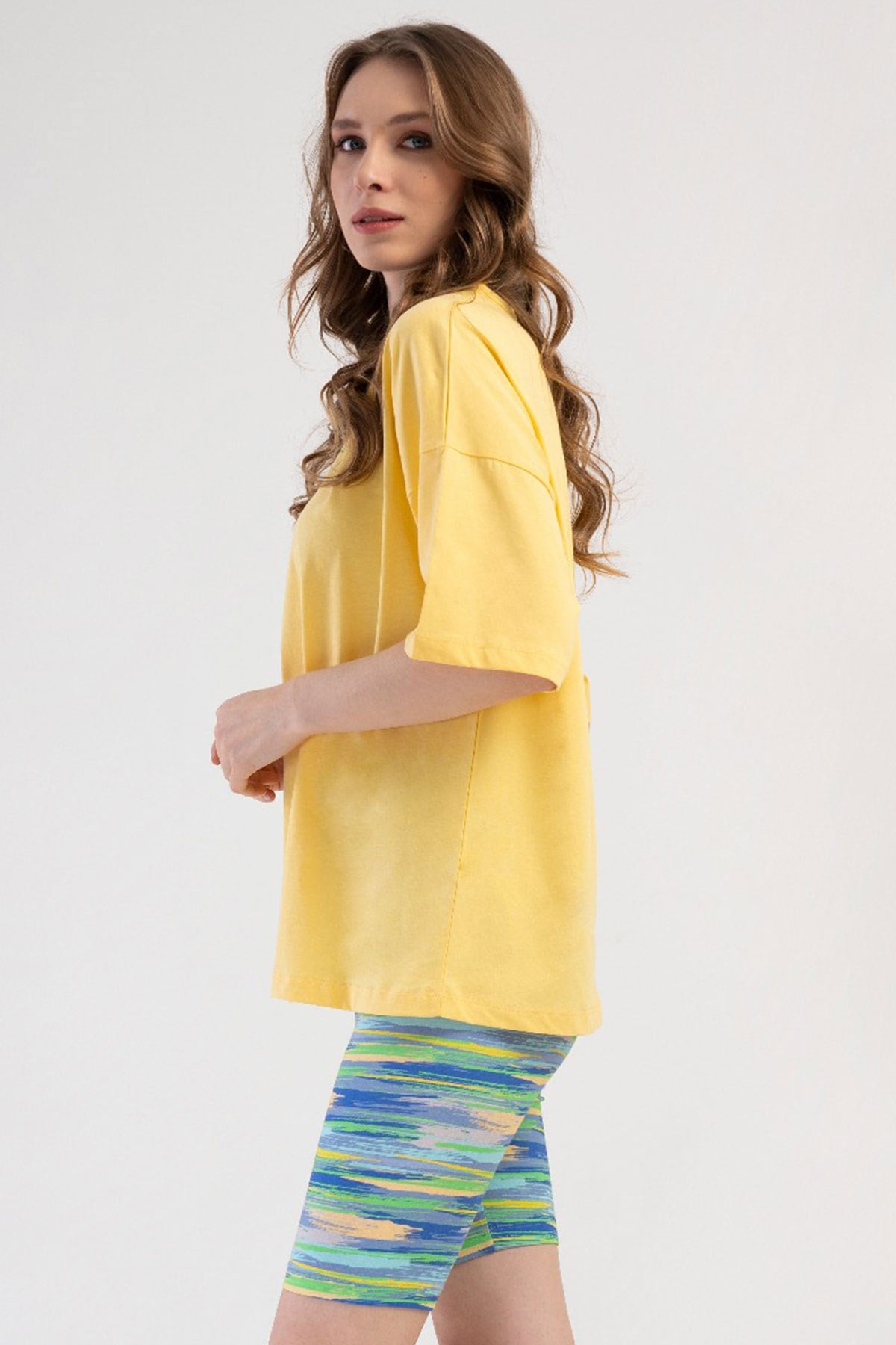 Vienetta 4083662052 Kadın Kısa Kol Şortlu Pijama Takımı