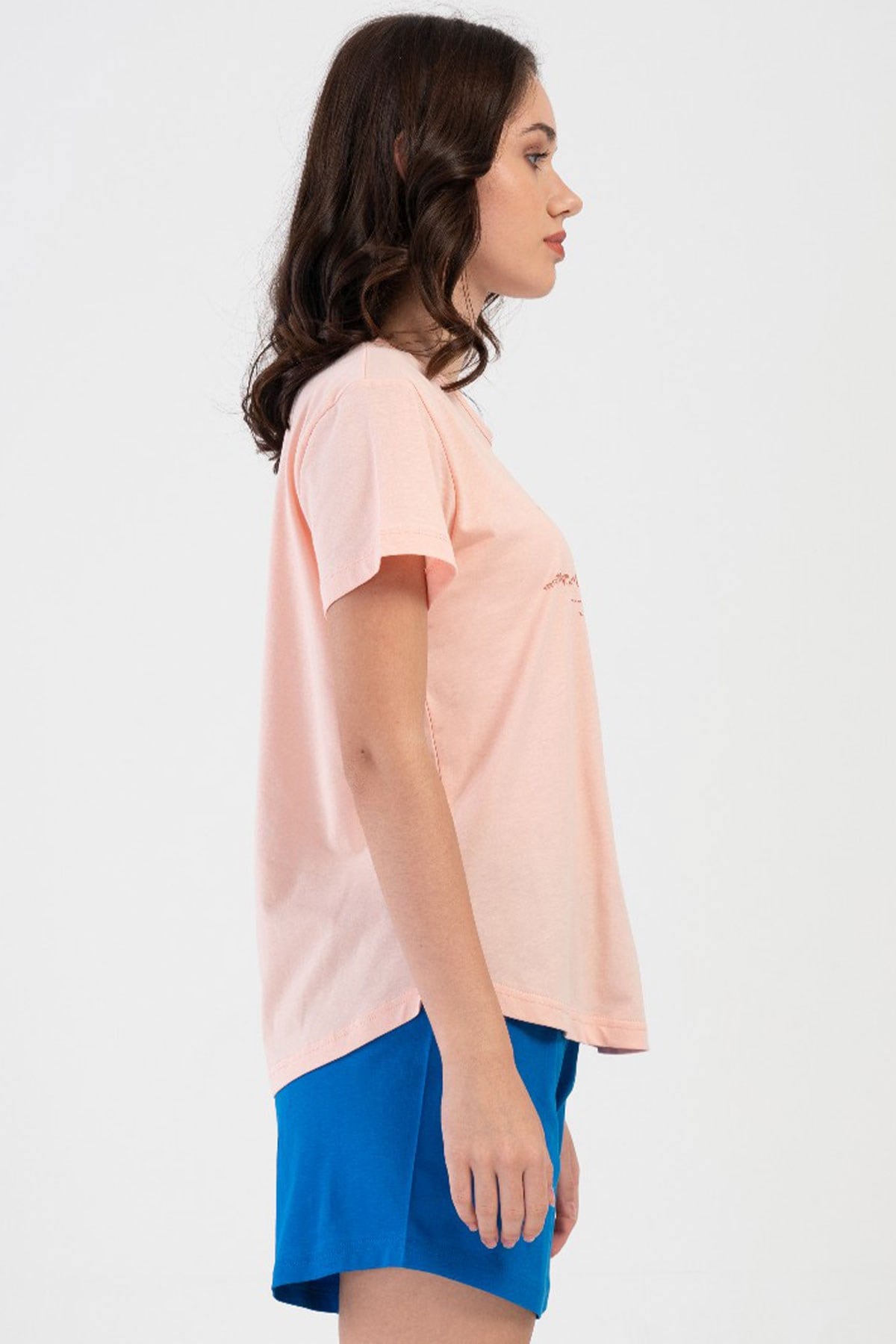 Vienetta 4084110000 Kadın Kısa Kol Şortlu Pijama Takımı