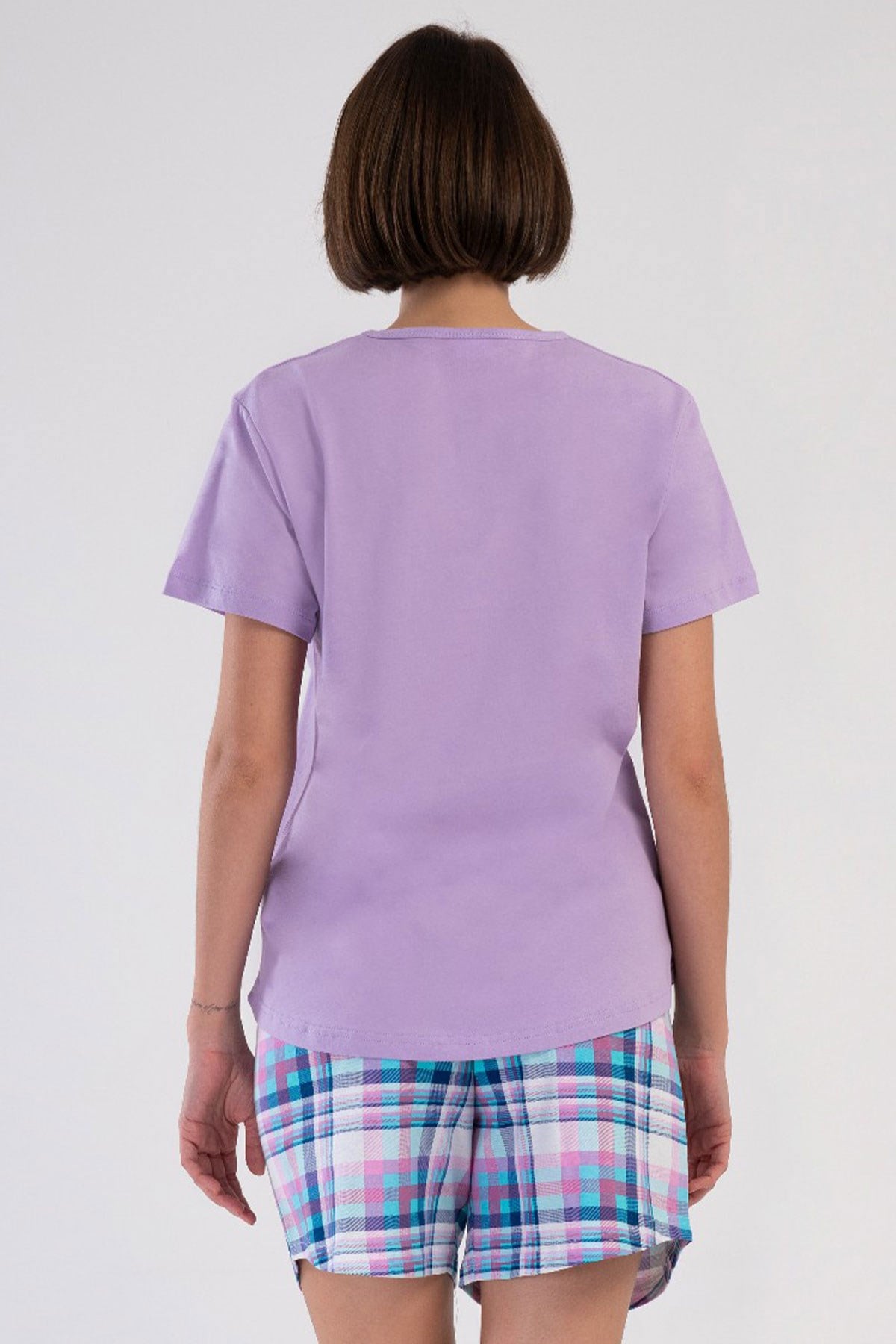 Vienetta 4091510850 Kadın B.B.Kısa Kol Şortlu Pijama Takımı
