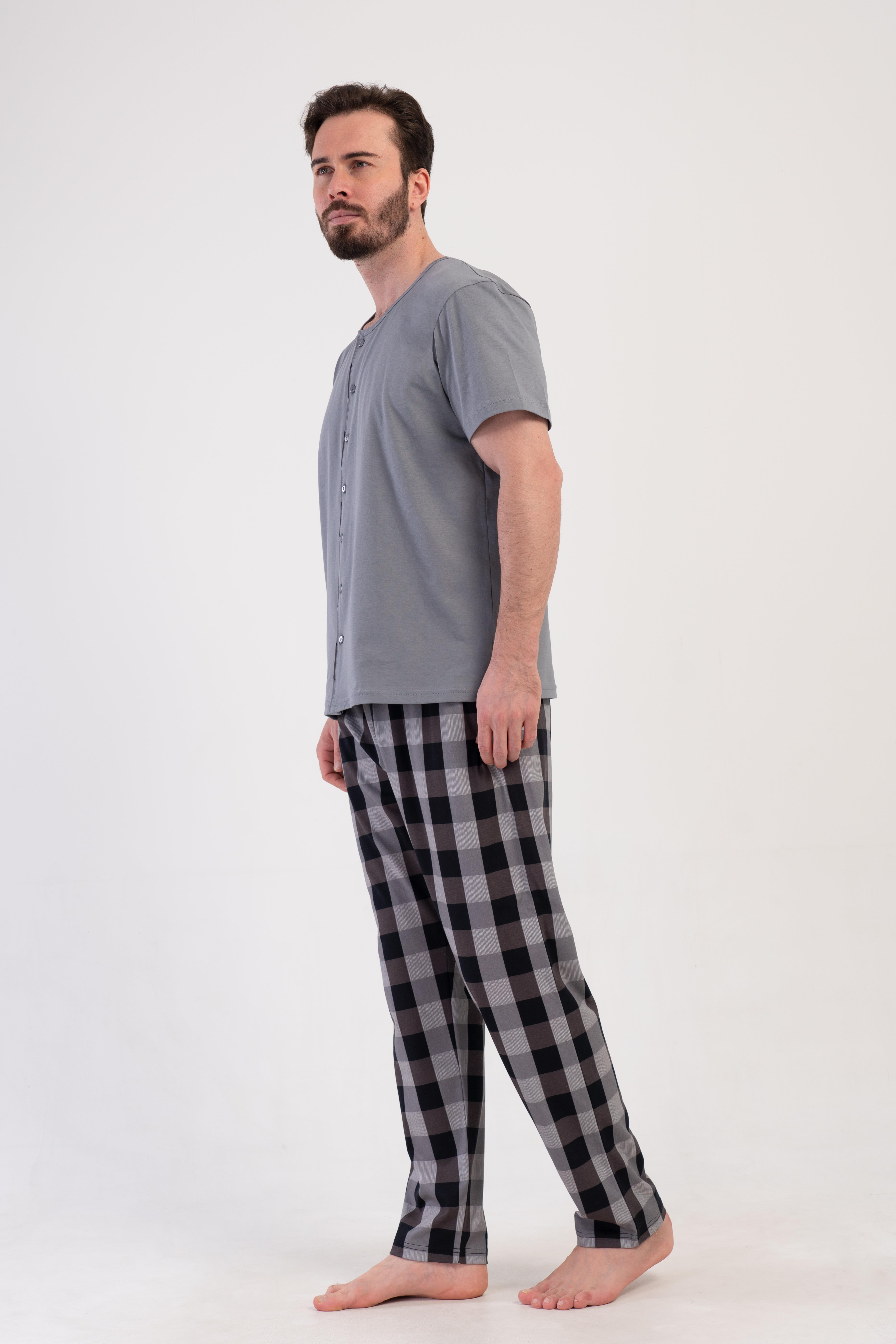 Vienetta 4091890668 Erkek Kısa Kollu Pijama Takımı