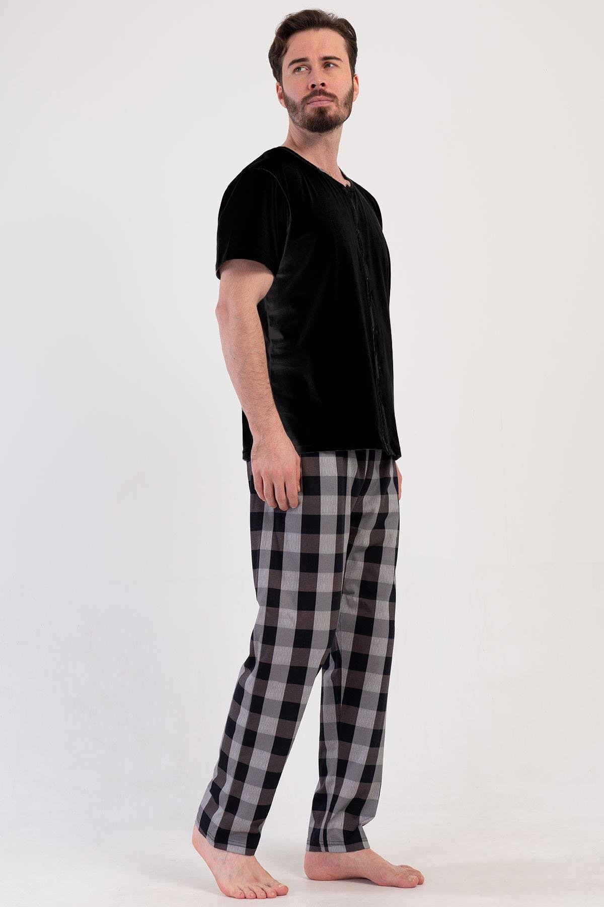Vienetta 4091890668 Erkek Kısa Kollu Pijama Takımı
