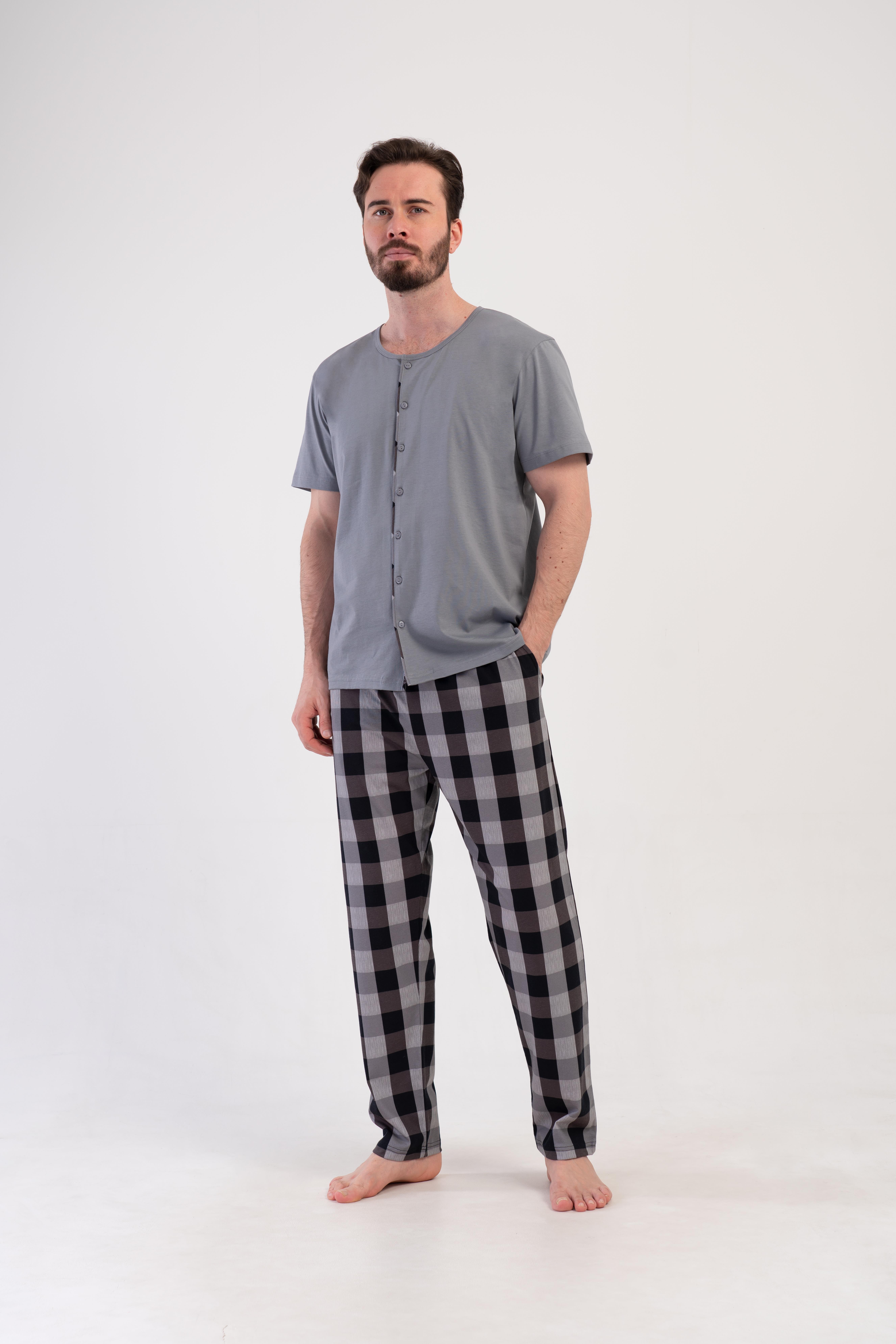 Vienetta 4091890668 Erkek Kısa Kollu Pijama Takımı