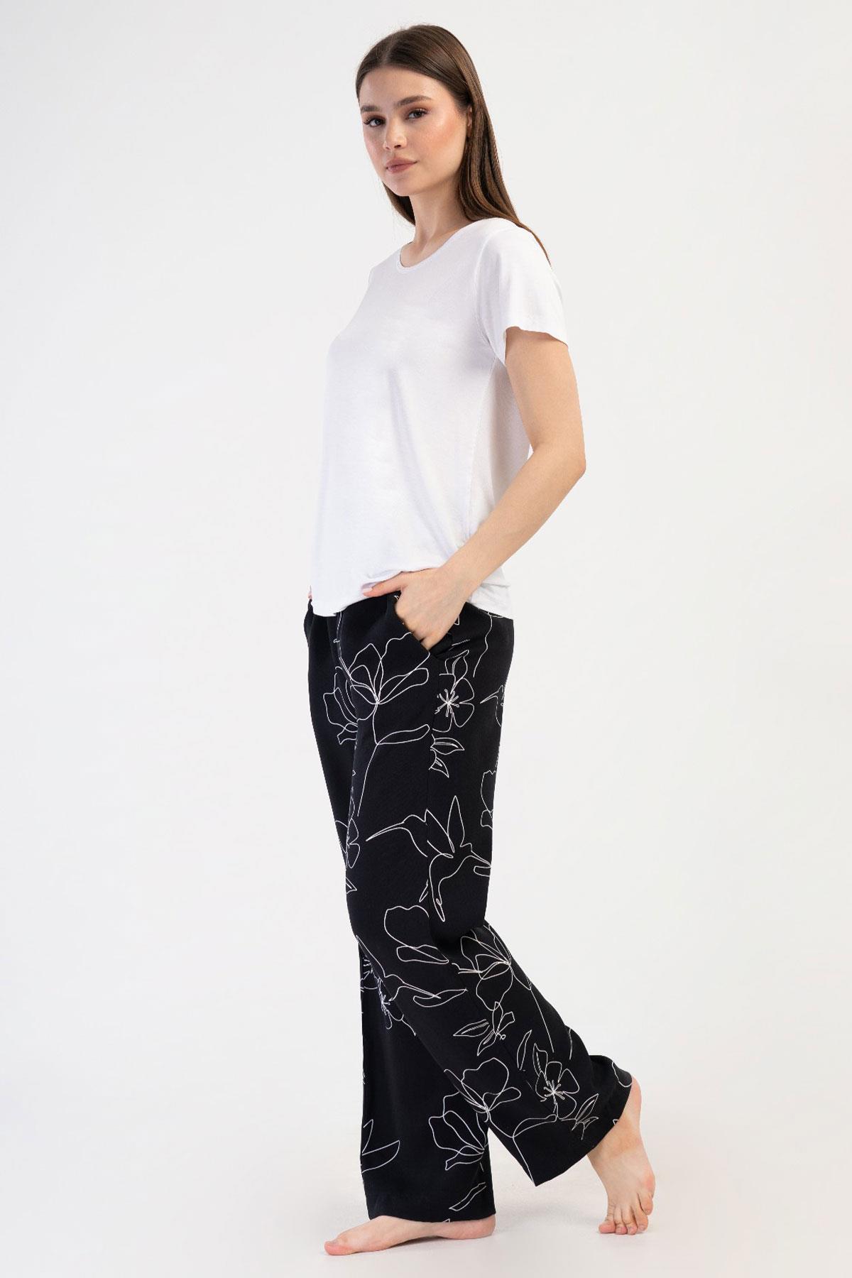 Vienetta 4100461793 Kadın Kısa Kollu Pijama Takımı