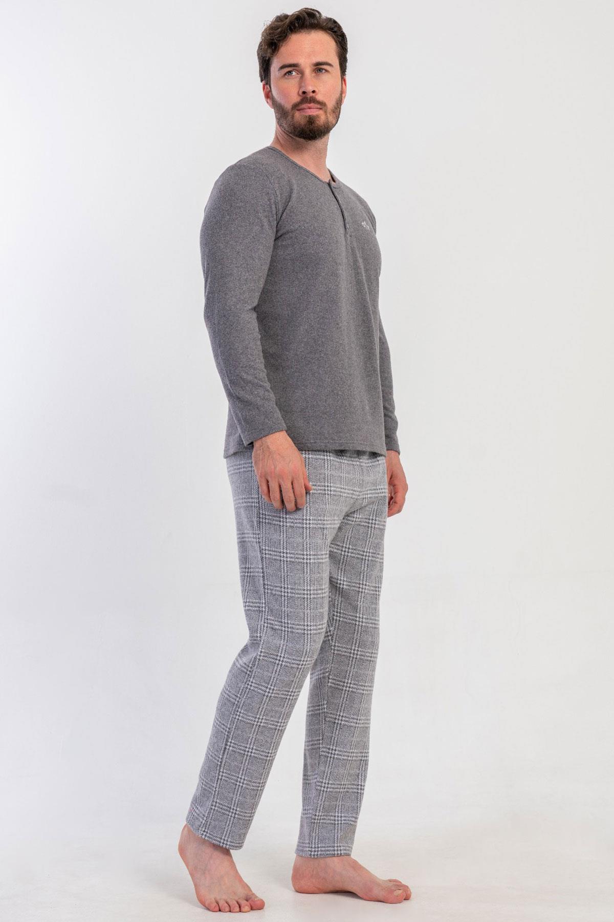 Vienetta 5010030000 Erkek Uzun Kollu B.B.Pijama Takımı
