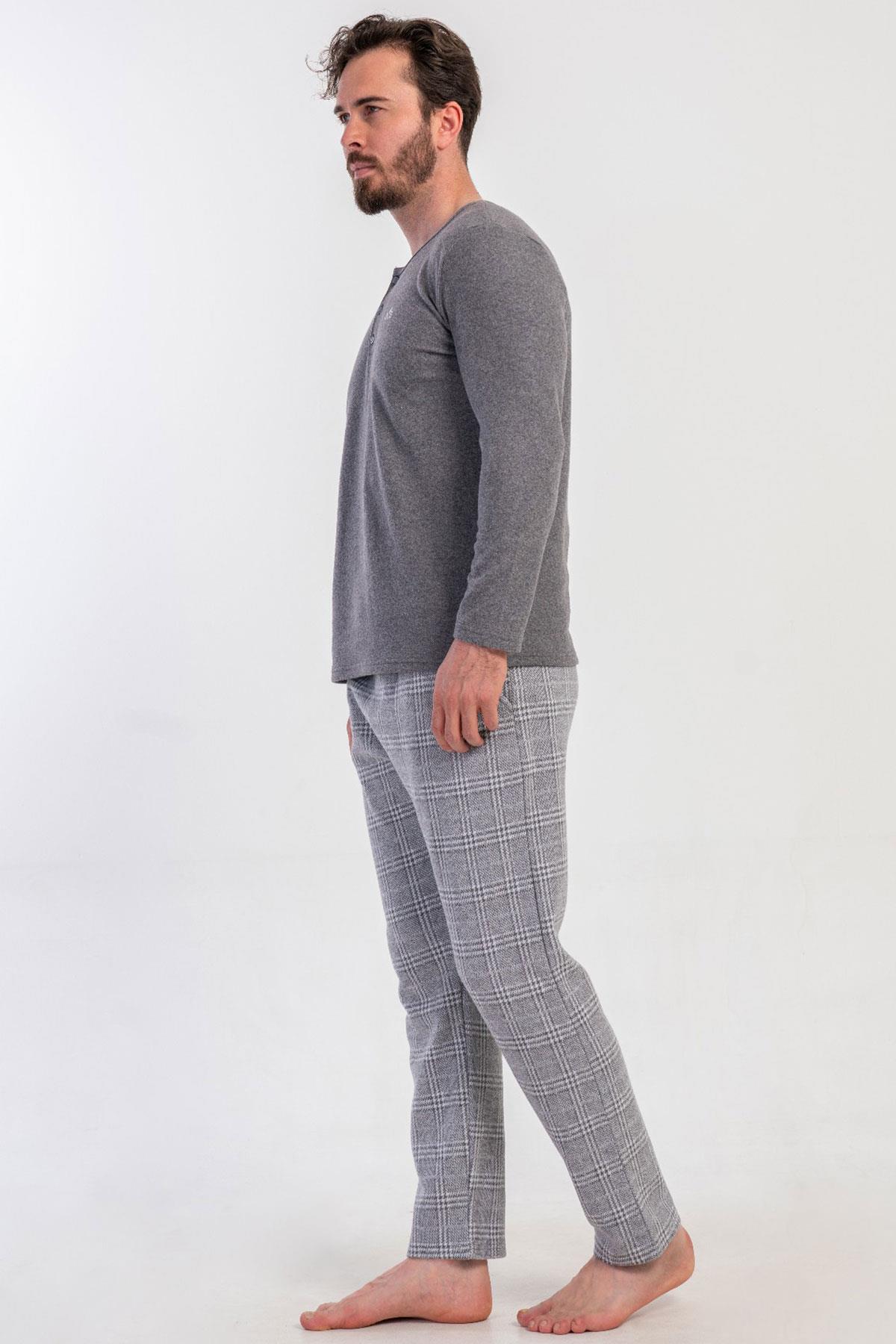 Vienetta 5010030000 Erkek Uzun Kollu B.B.Pijama Takımı
