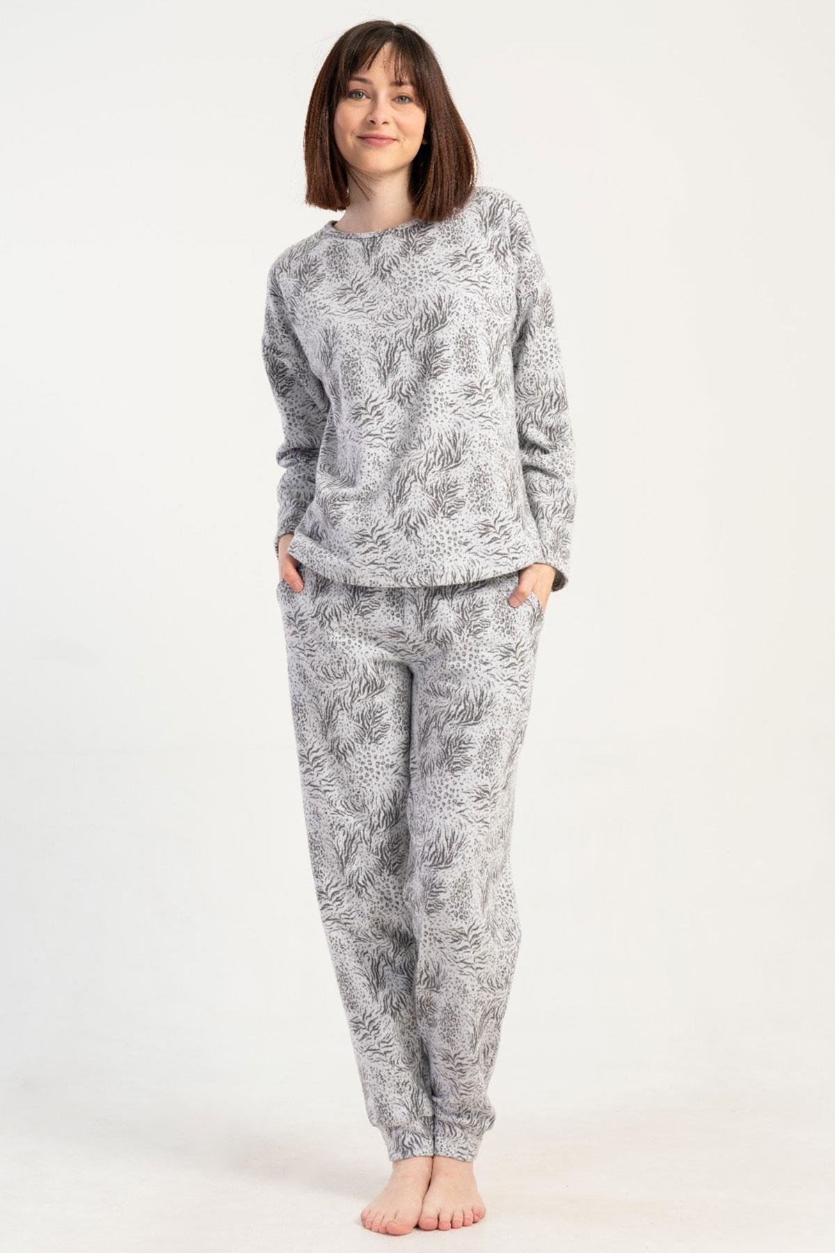 Vienetta 5010150000 Kadın Uzun Kollu Pijama Takımı