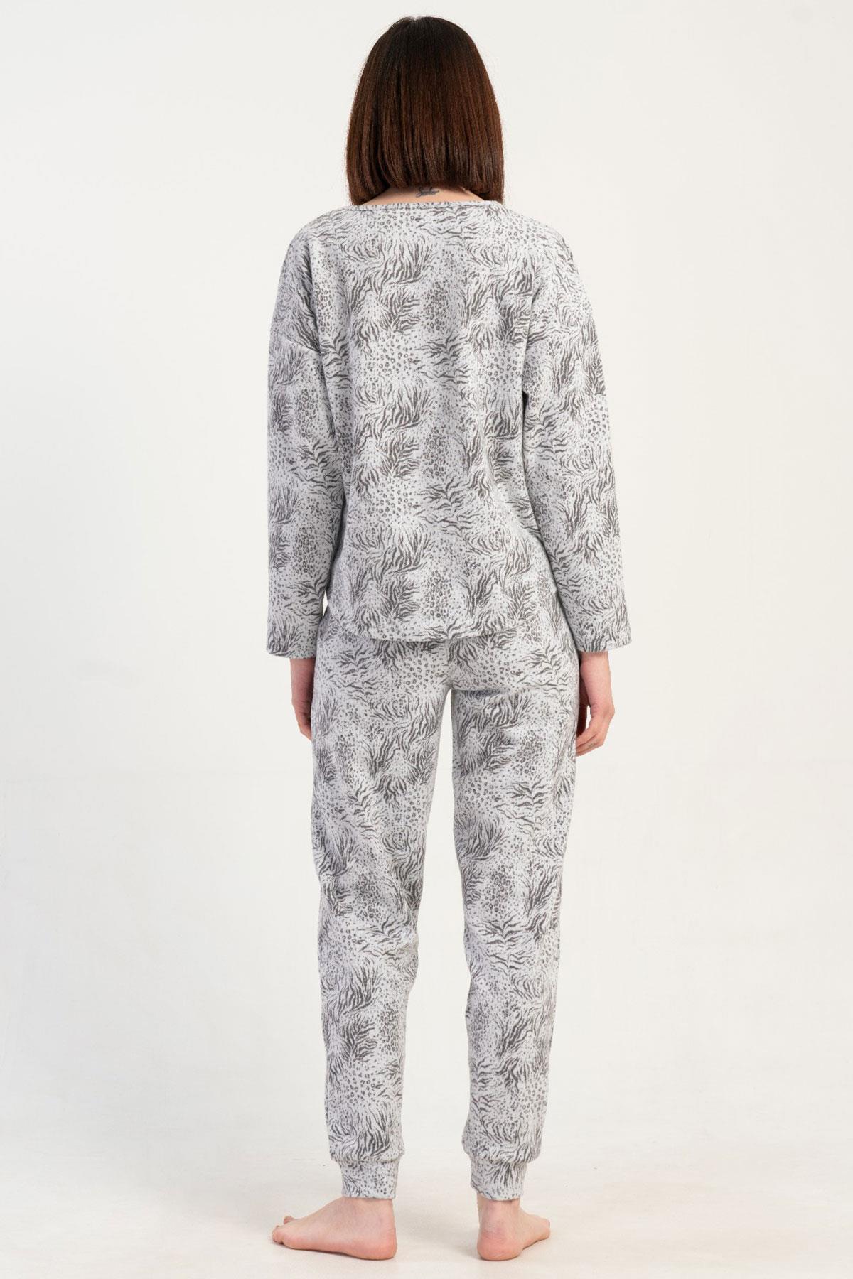 Vienetta 5010150000 Kadın Uzun Kollu Pijama Takımı