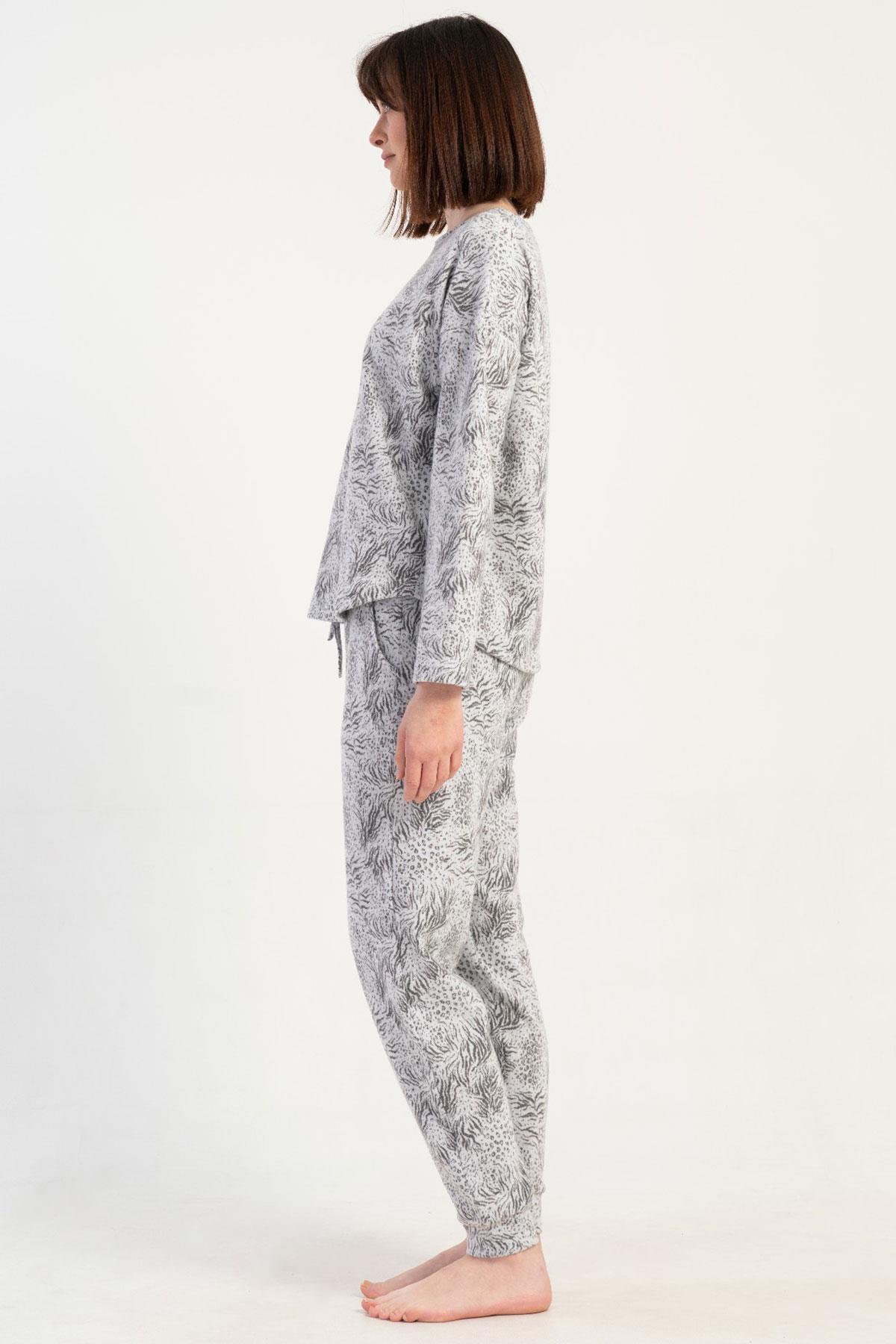 Vienetta 5010150000 Kadın Uzun Kollu Pijama Takımı