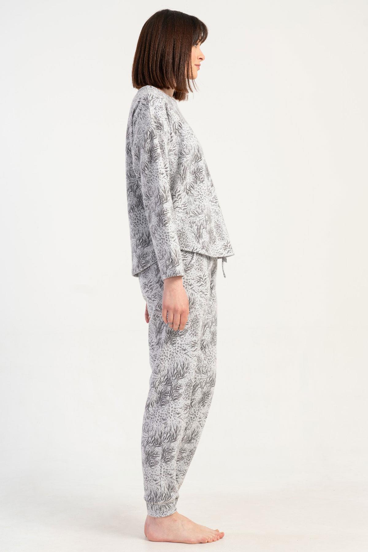 Vienetta 5010150000 Kadın Uzun Kollu Pijama Takımı