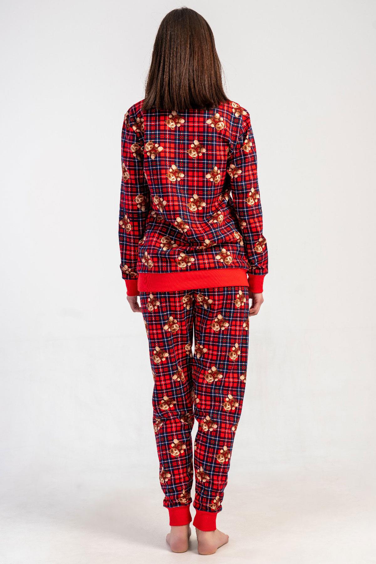 Vienetta 5010510250 Kadın Uzun Kollu 2 İplik Pijama Takımı