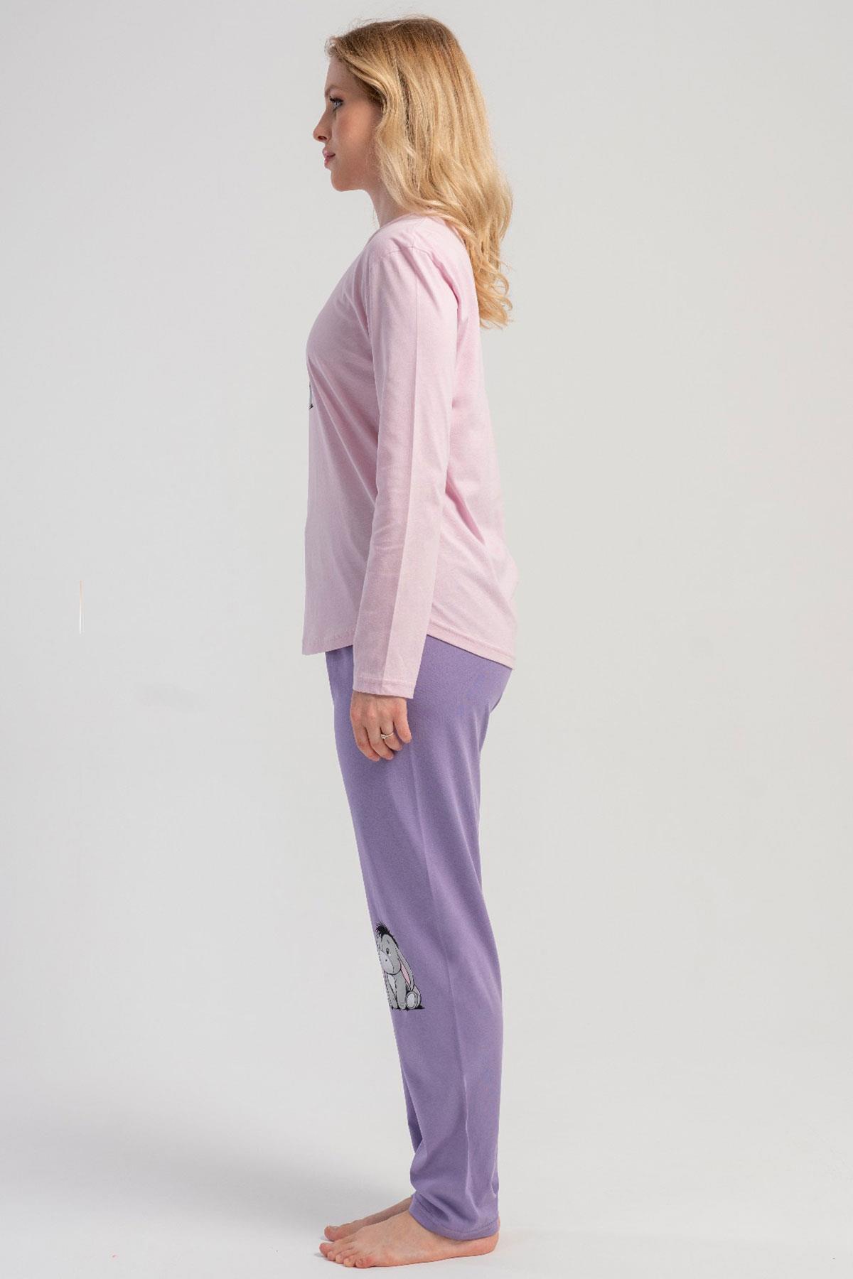 Vienetta 5040120000 Kadın Uzun Kollu Pijama Takımı