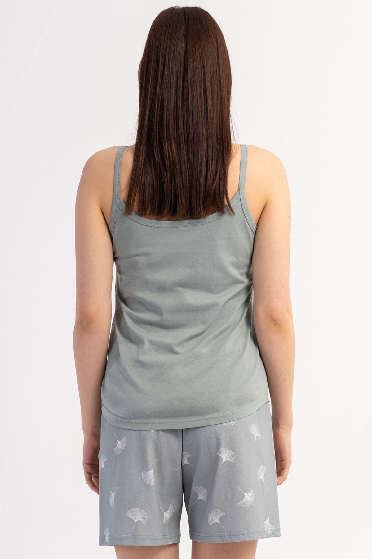 Vienetta 6010487339 Kadın İp Askılı Şortlu Pijama Takımı