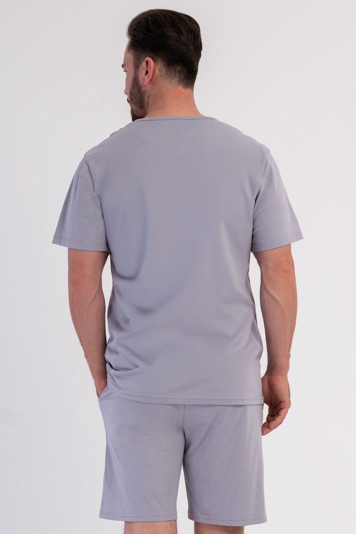 Vienetta 6011320000 Erkek Kısa Kol Şortlu Pijama Takımı