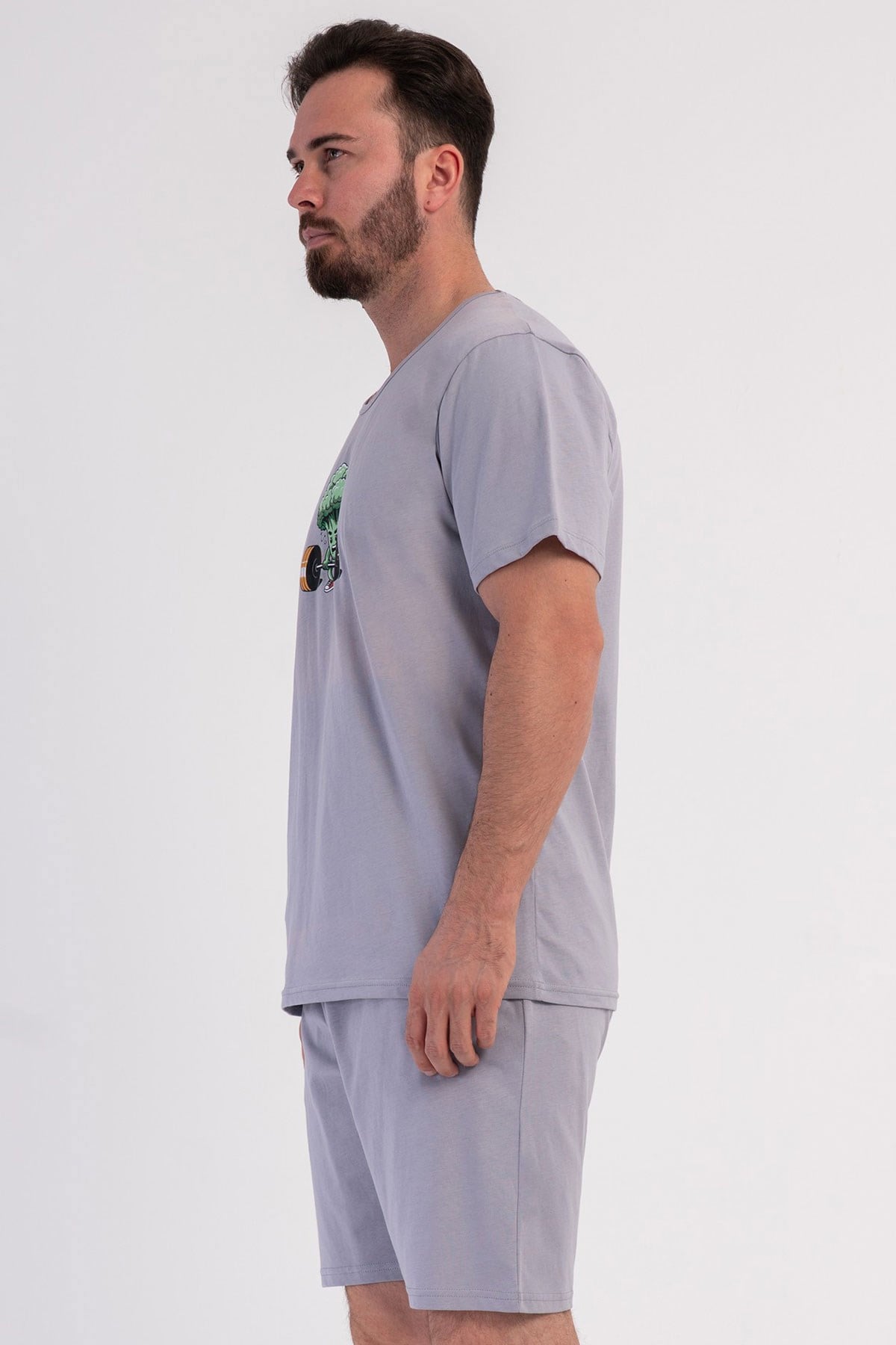 Vienetta 6011320000 Erkek Kısa Kol Şortlu Pijama Takımı