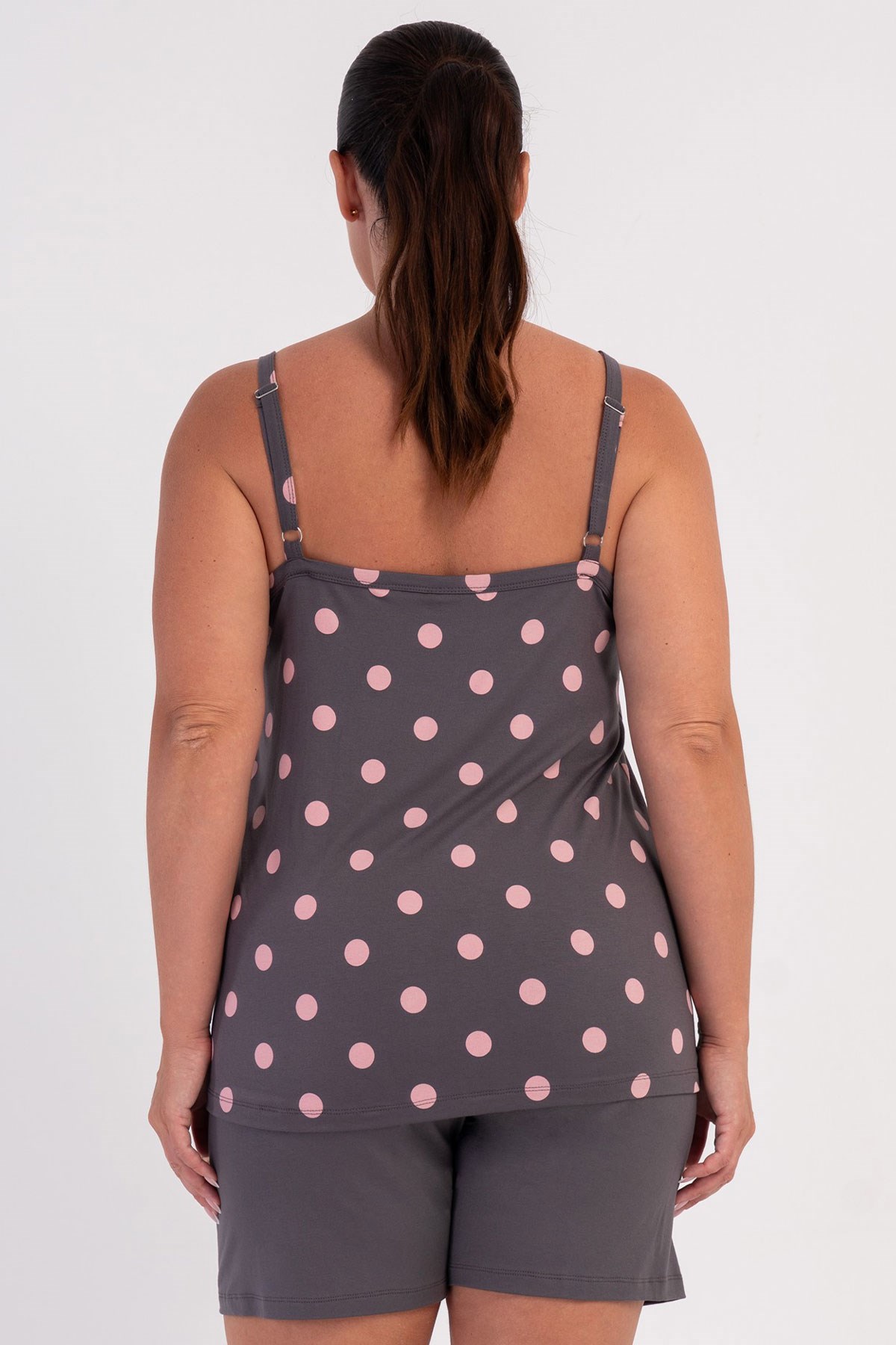 Vienetta 6040031142 Kadın B.B.İp Askılı Şortlu Pijama Takımı