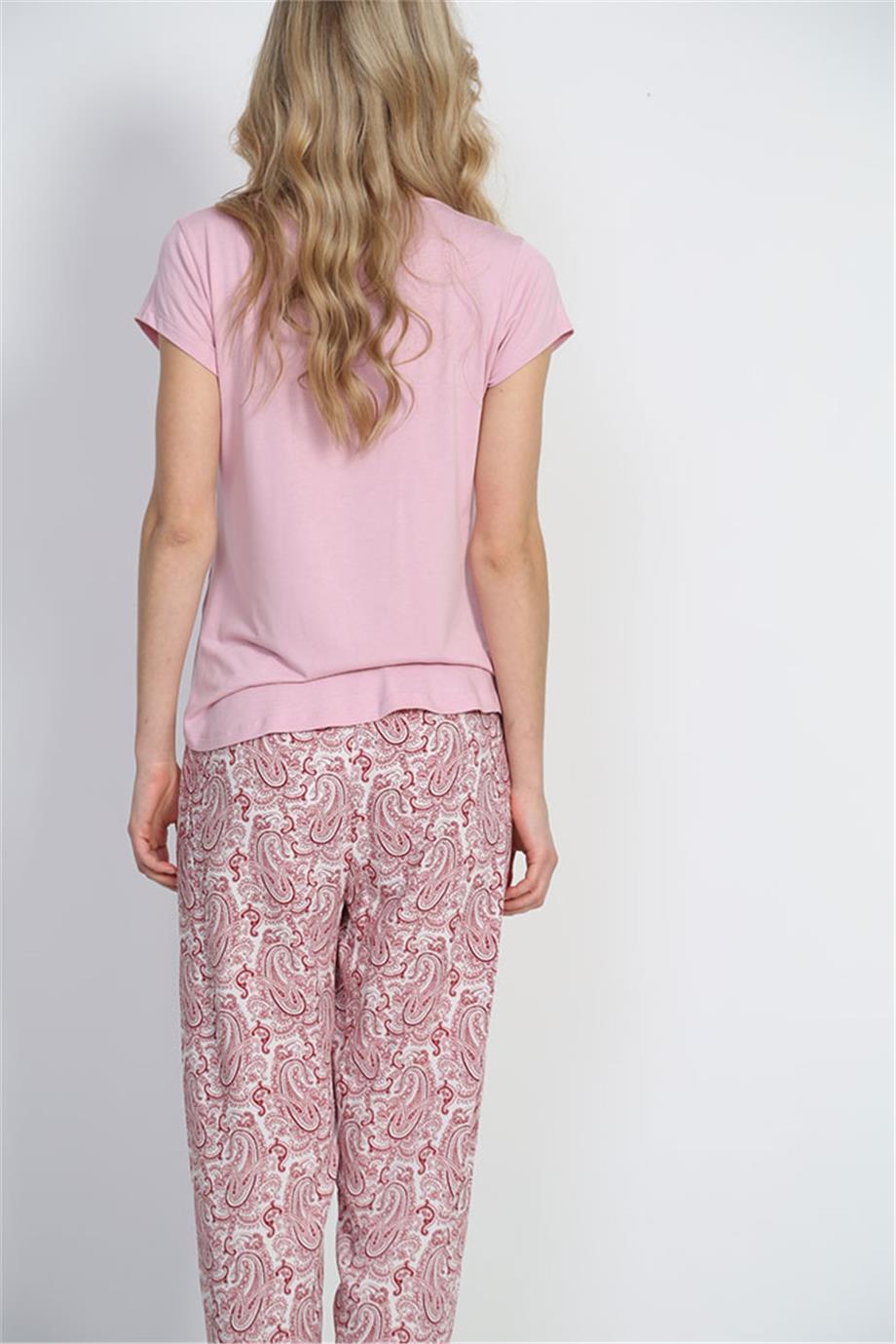 Vienetta Bayan Pijama Kısa Kol