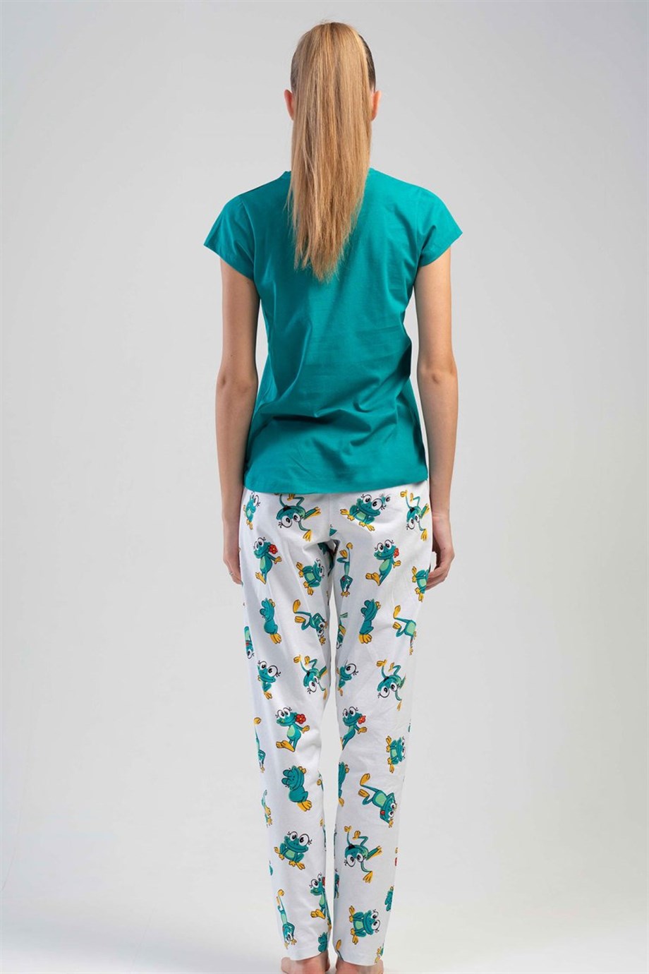 Vienetta Kadın (Gümüş) Kısa Kollu Pijama Takımı 1110415860