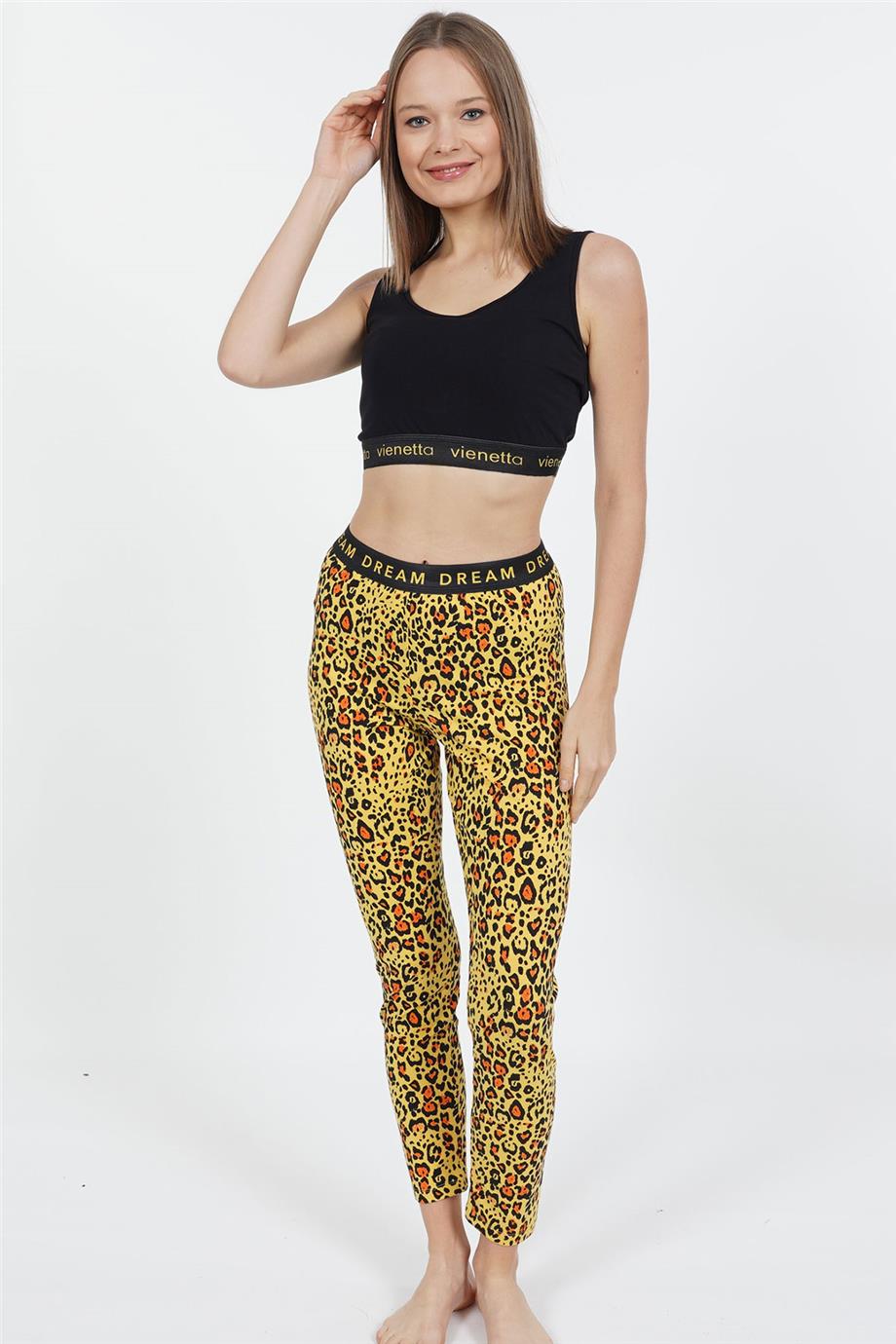 Vienetta Kadın Kalın Askılı Pijama Takımı