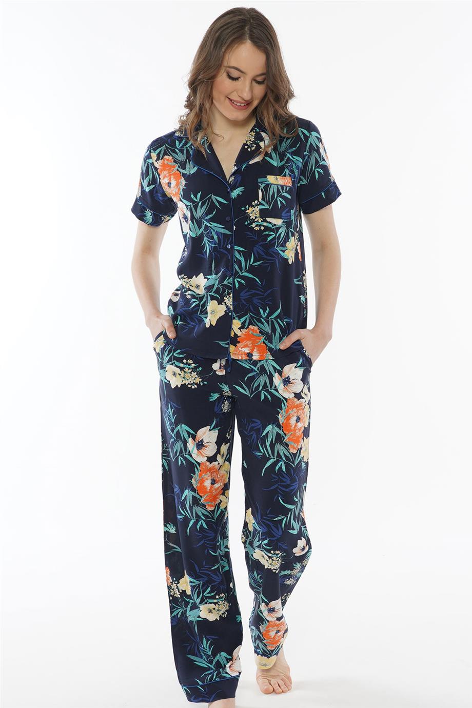 Vienetta Kadın Kısa Kollu Pijama Takımı