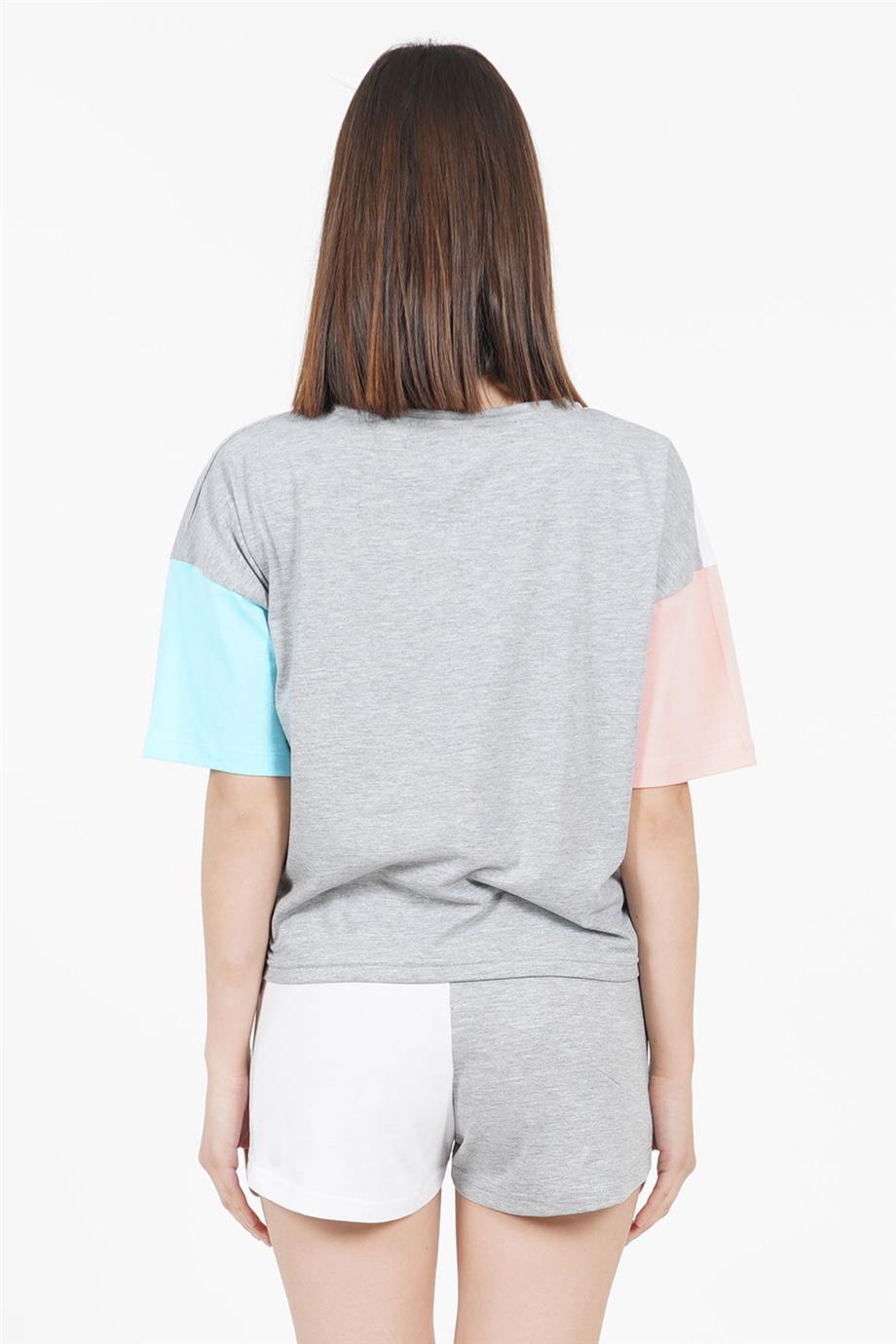Vienetta Kadın Kısa Kollu Şortlu Pijama Takımı
