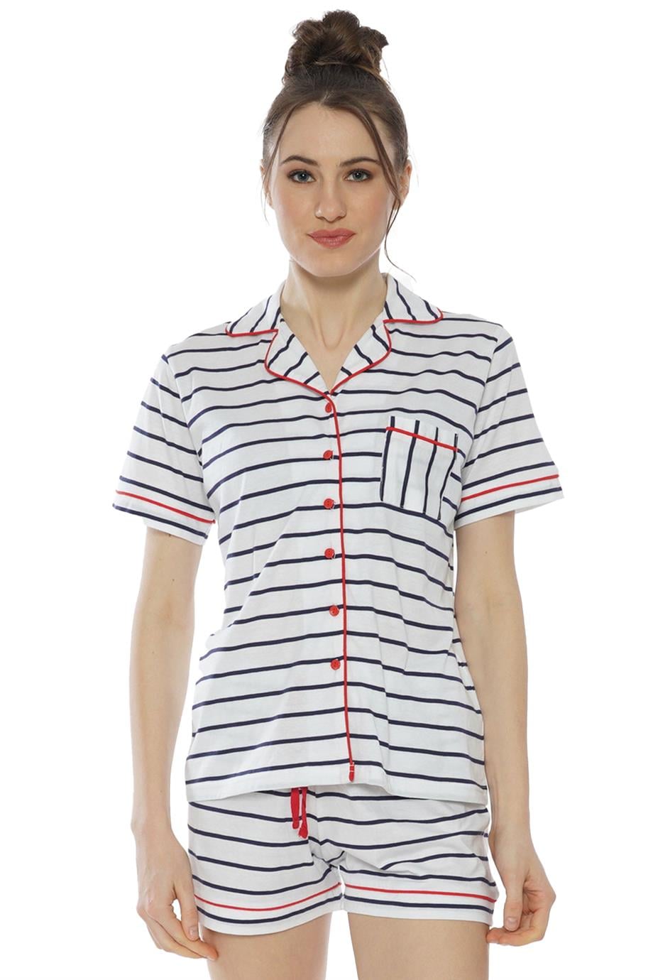 Vienetta Kadın Kısa Kollu Şortlu Pijama Takımı