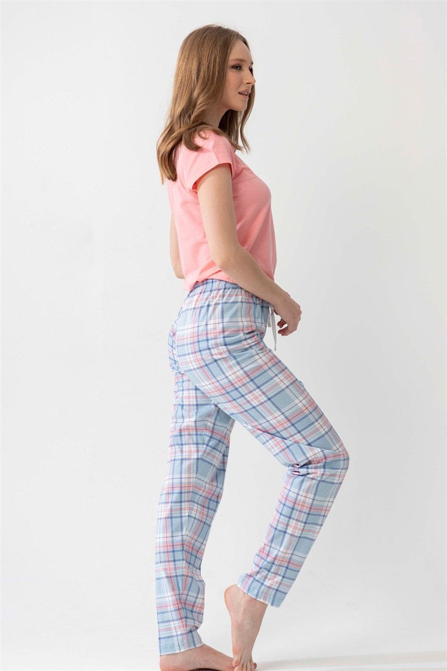 Vienetta Kadın (Pembe) Kısa Kollu Pijama Takımı 1110550304