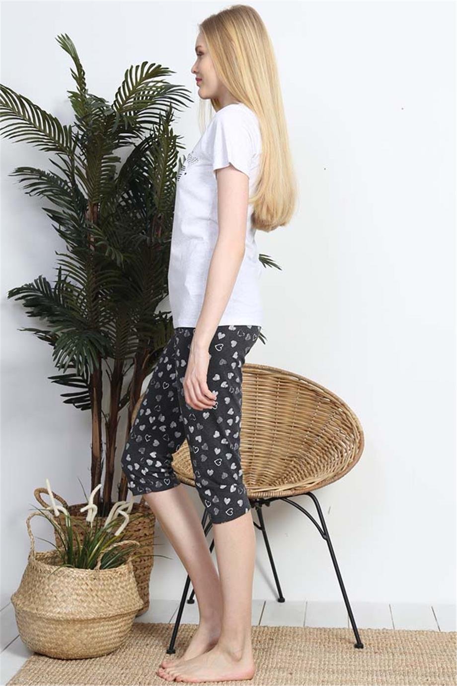 Vienetta Kadın Pijama Caprı