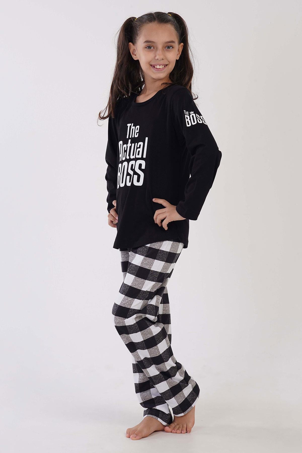 Vienetta Kids 3050843264 Kız Çocuk Uzun Kollu Pijama Takımı