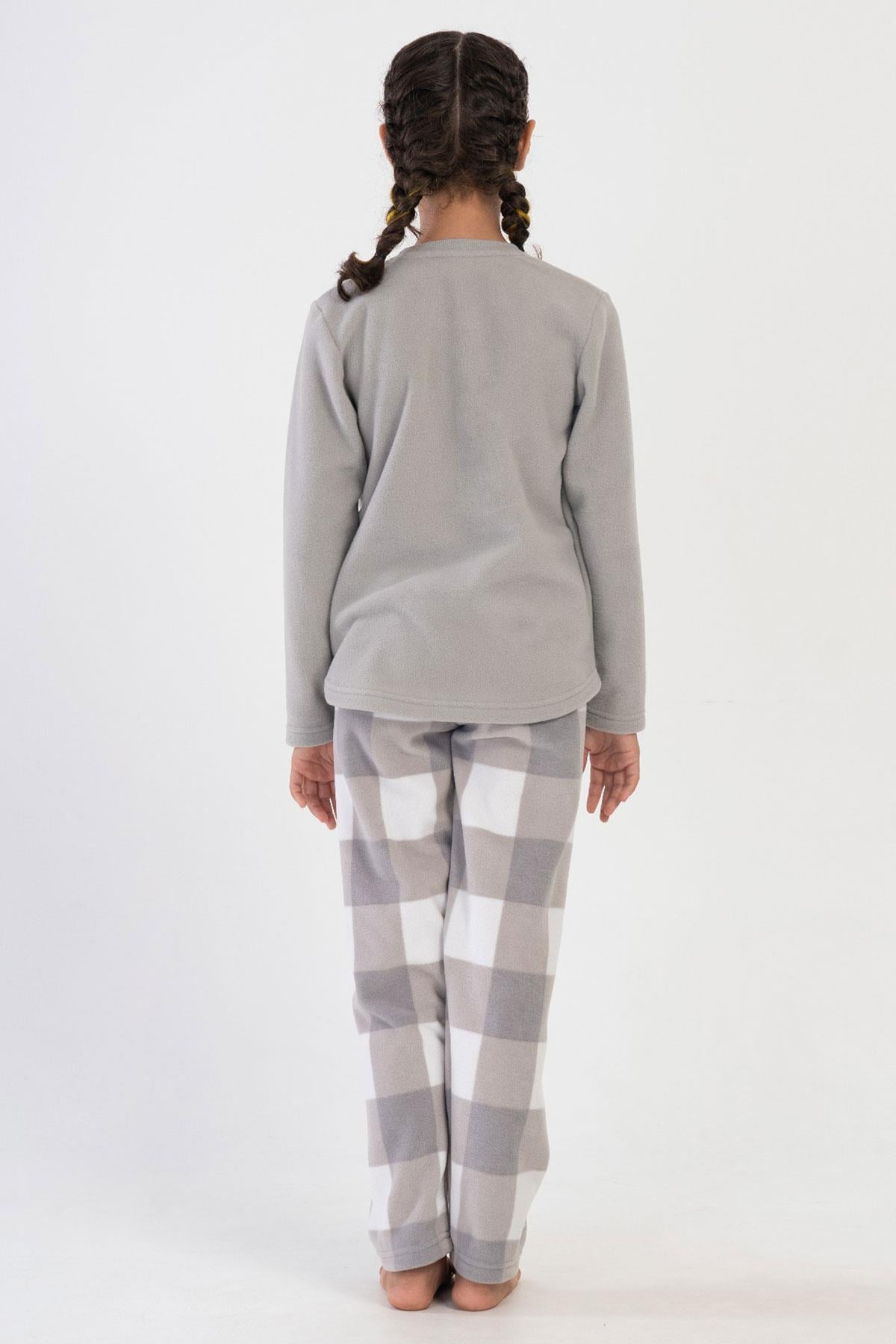 Vienetta Kids 4030710298 Kız Çocuk Uzun Kollu Pijama Takımı
