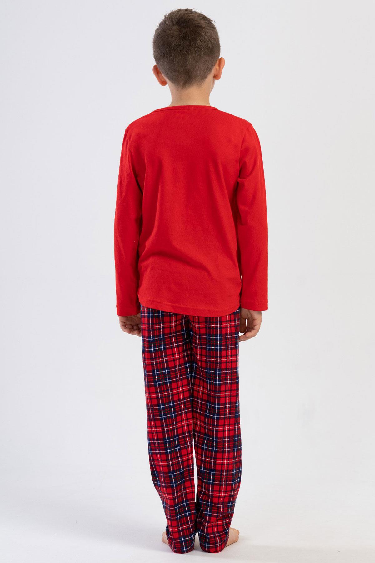 Vienetta Kids 4032103029 Erkek Çocuk Uzun Kollu Pijama Takımı