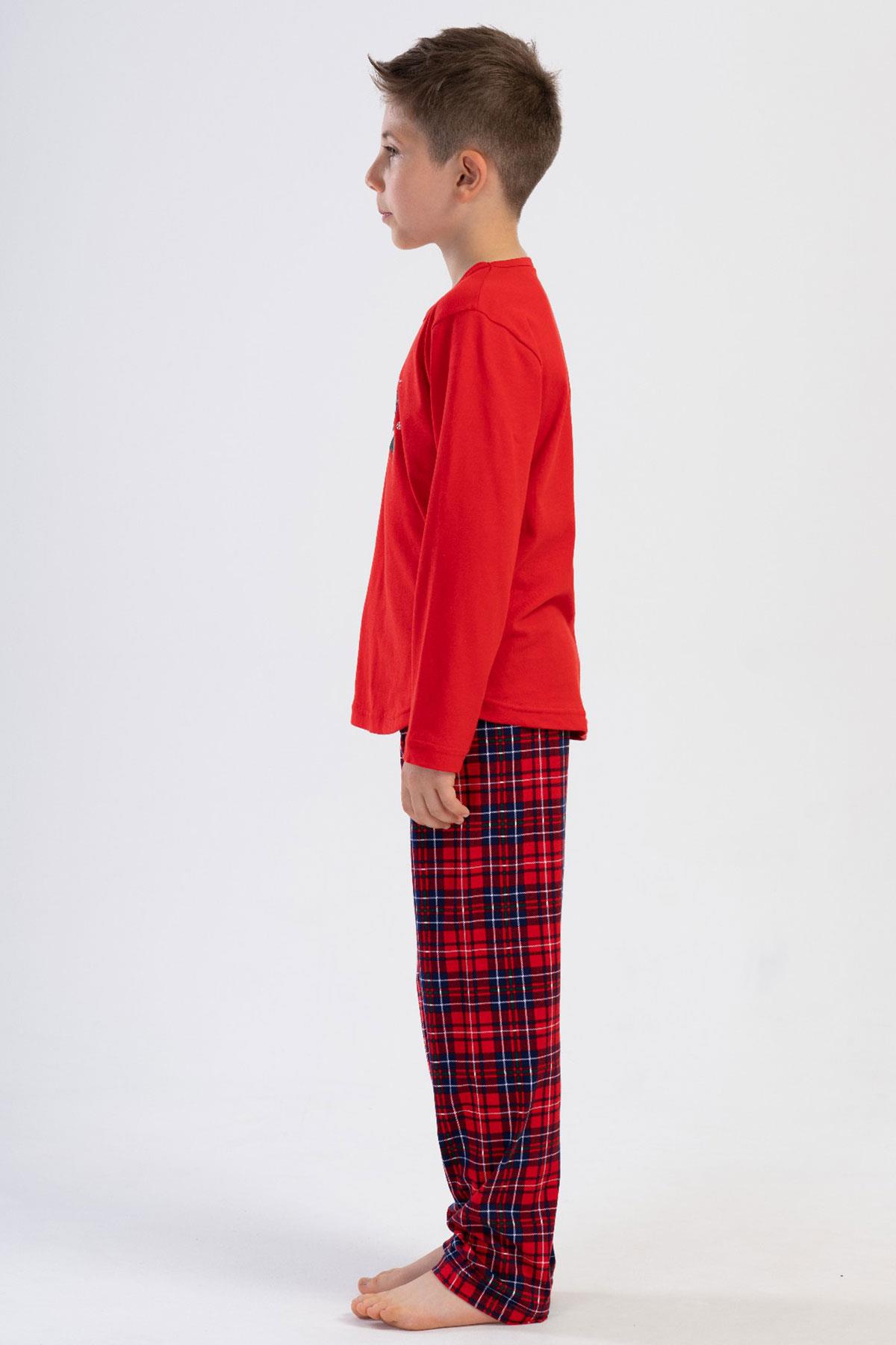 Vienetta Kids 4032103029 Erkek Çocuk Uzun Kollu Pijama Takımı