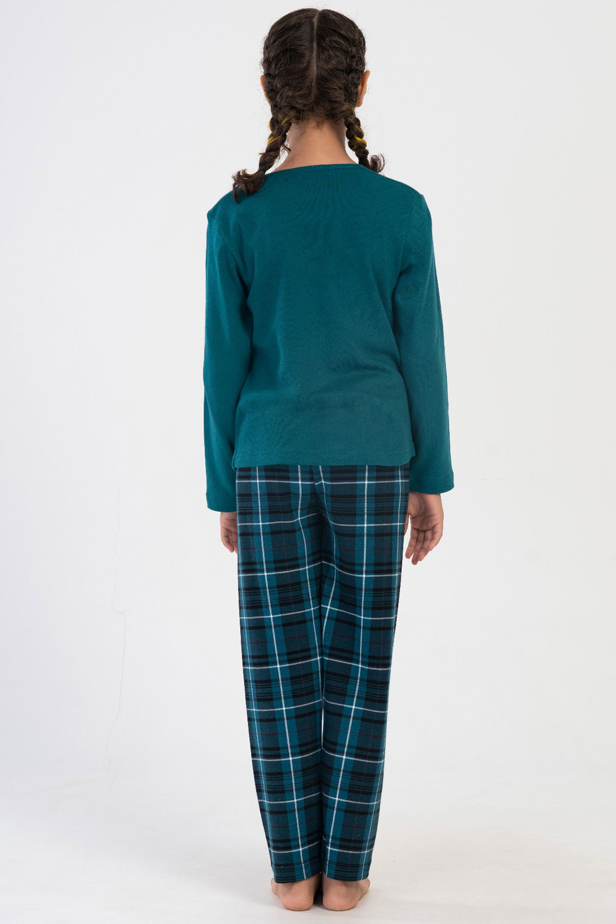 Vienetta Kids 4033721024 Kız Çocuk Uzun Kollu Pijama Takımı