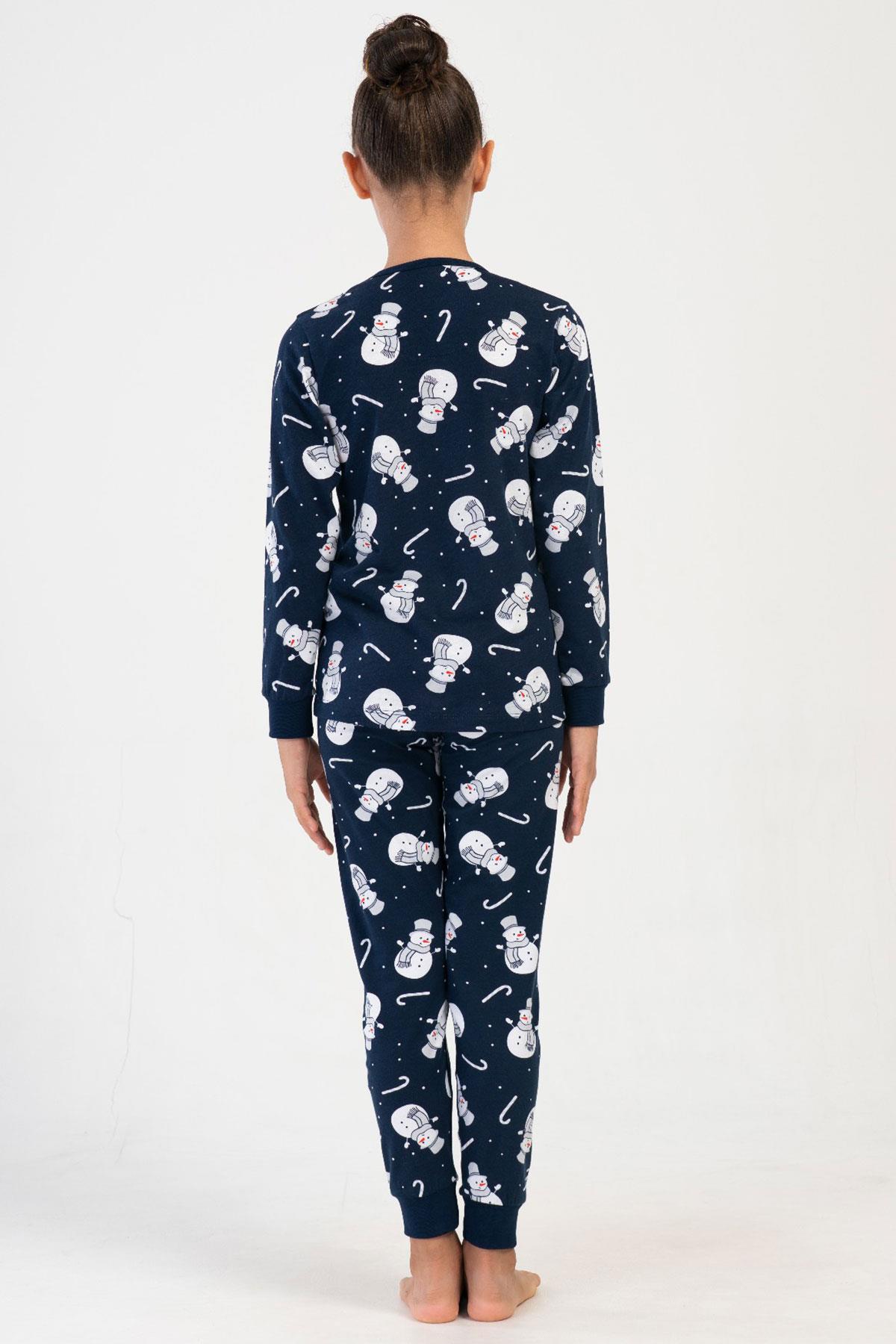Vienetta Kids 4040473625 Kız Çocuk Uzun Kollu Pijama Takımı