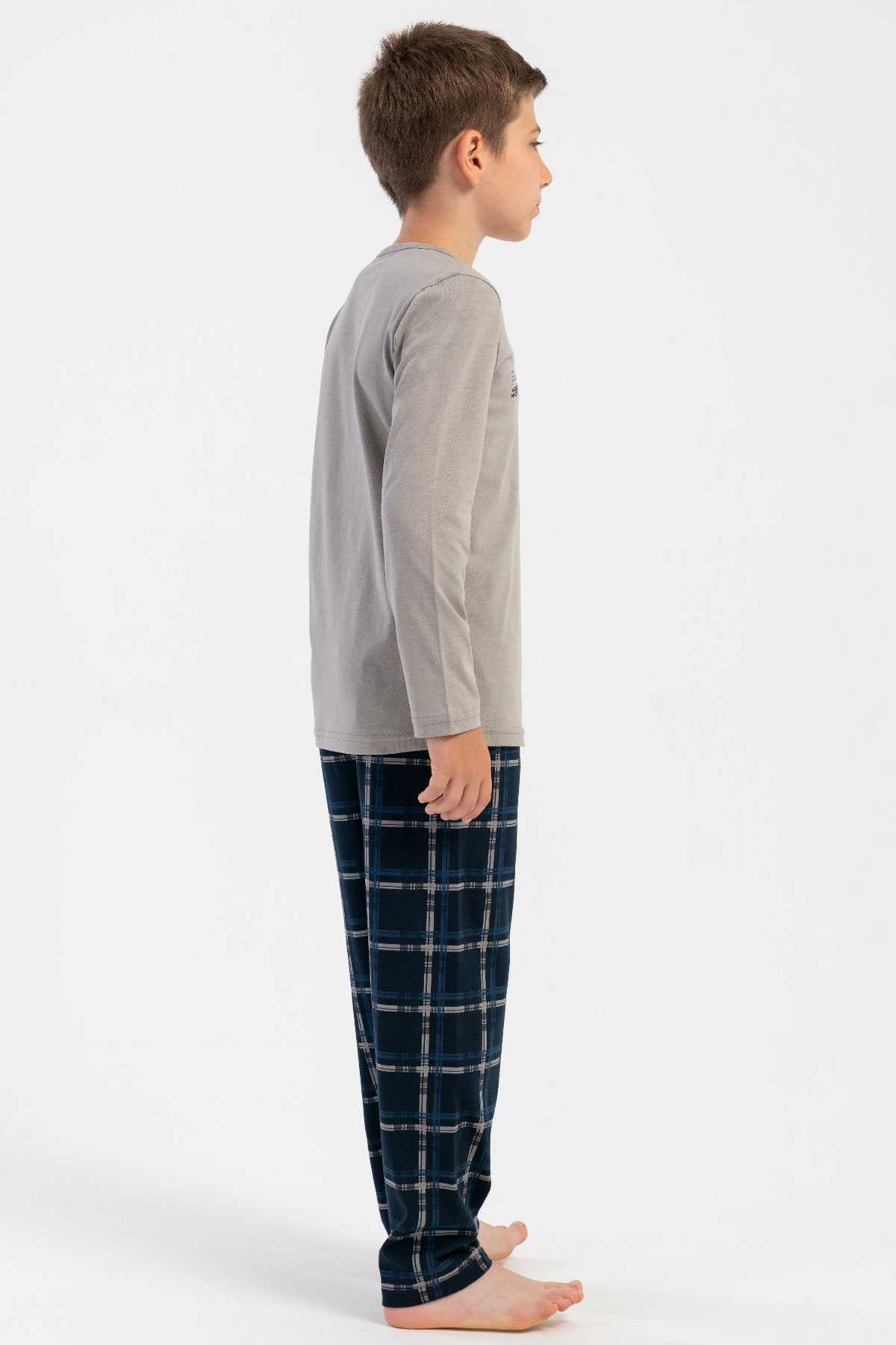 Vienetta Kids 5030980512 Erkek Çocuk Uzun Kollu Pijama Takımı