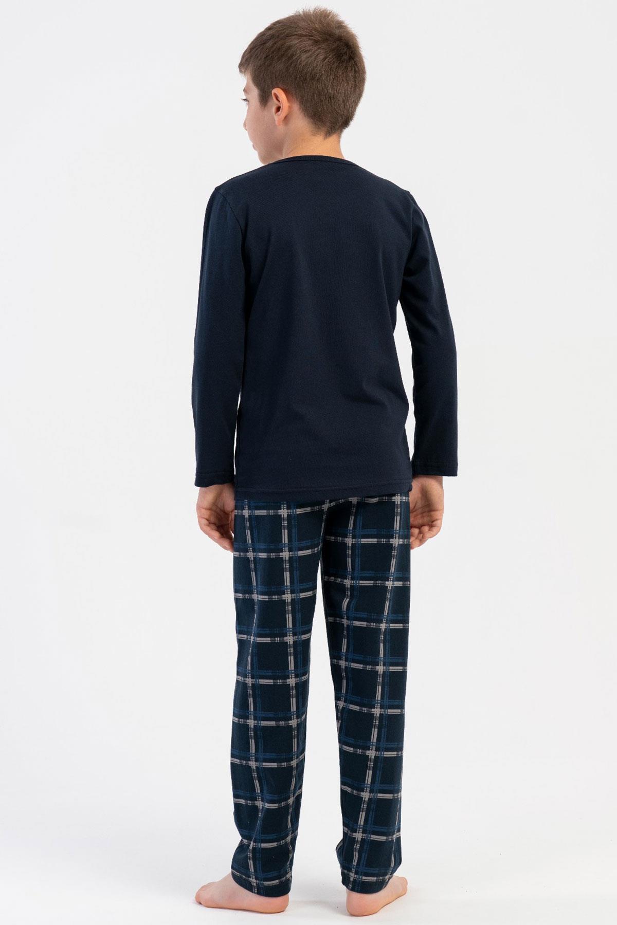 Vienetta Kids 5030980512 Erkek Çocuk Uzun Kollu Pijama Takımı