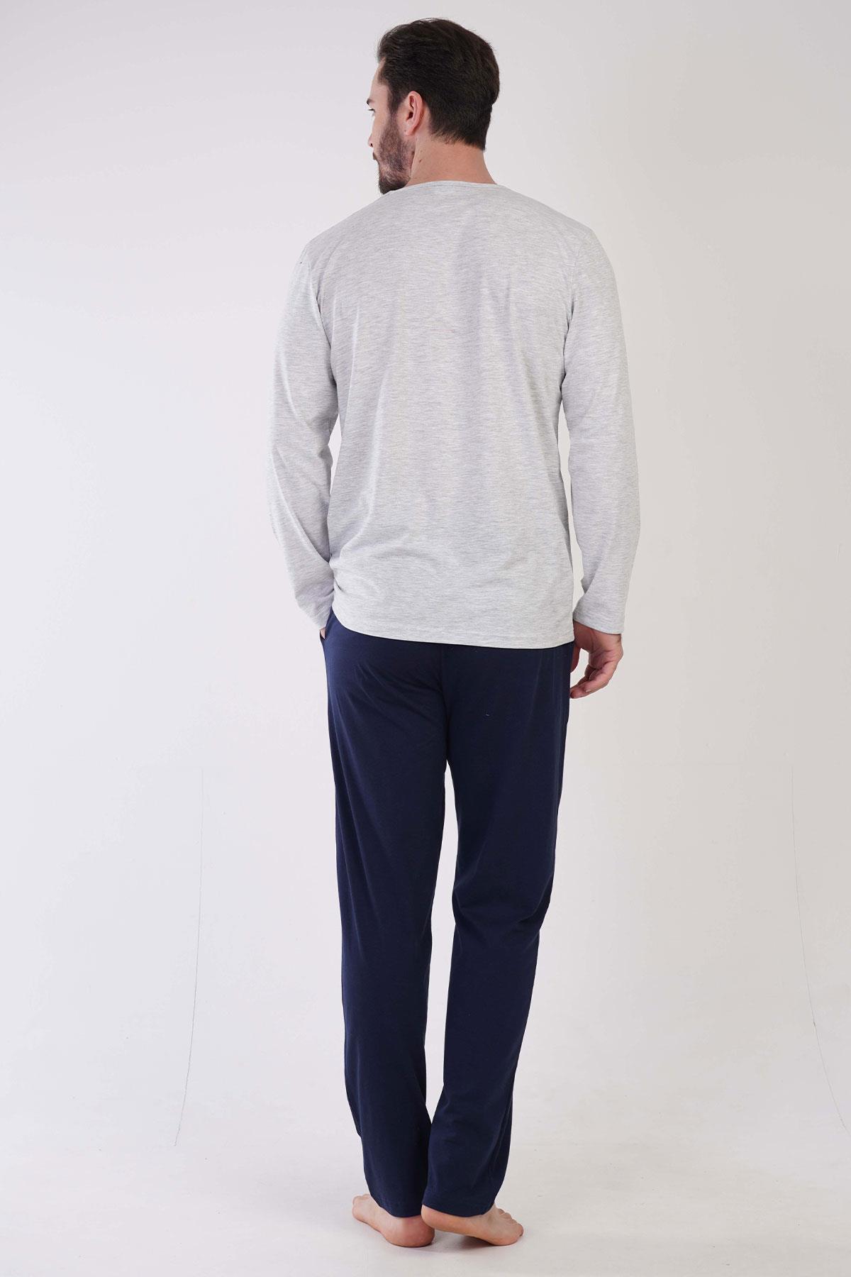Vienetta Man 3060140000 Erkek Uzun Kollu Pijama Takımı