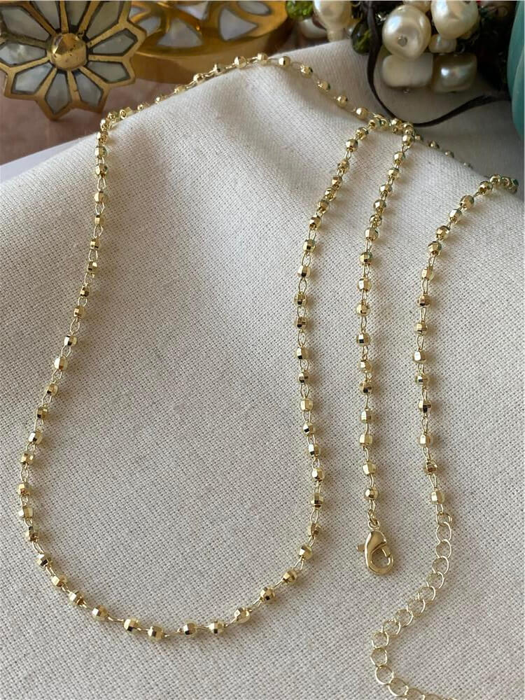 14K 60 cm Discoball Kolye