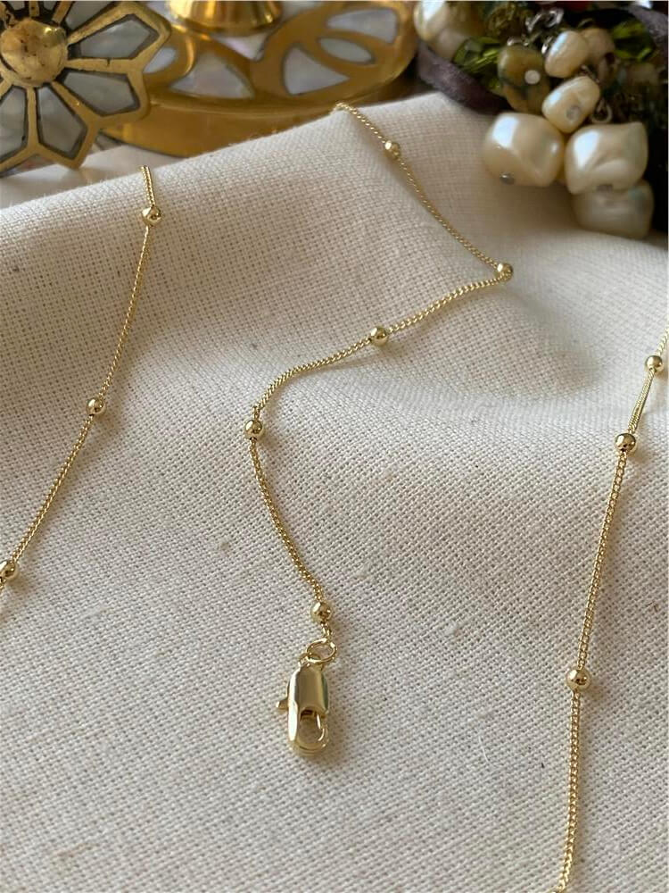 14K 60 cm Dorikalı Zincir