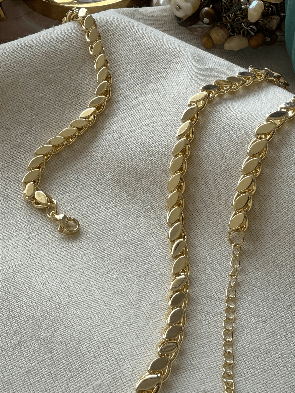 14K Arpa Kolye