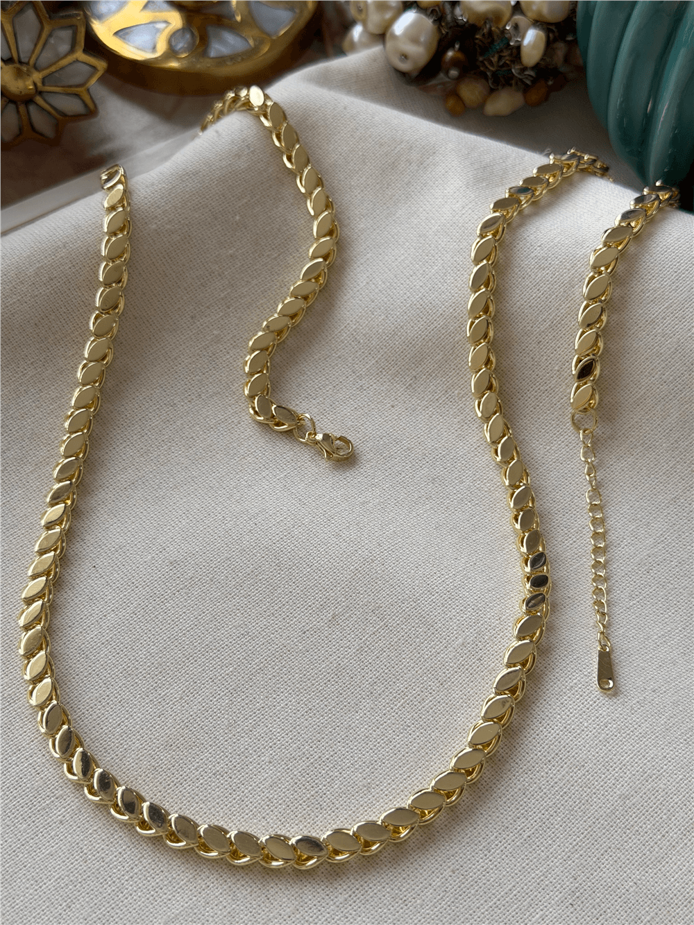 14K Arpa Kolye