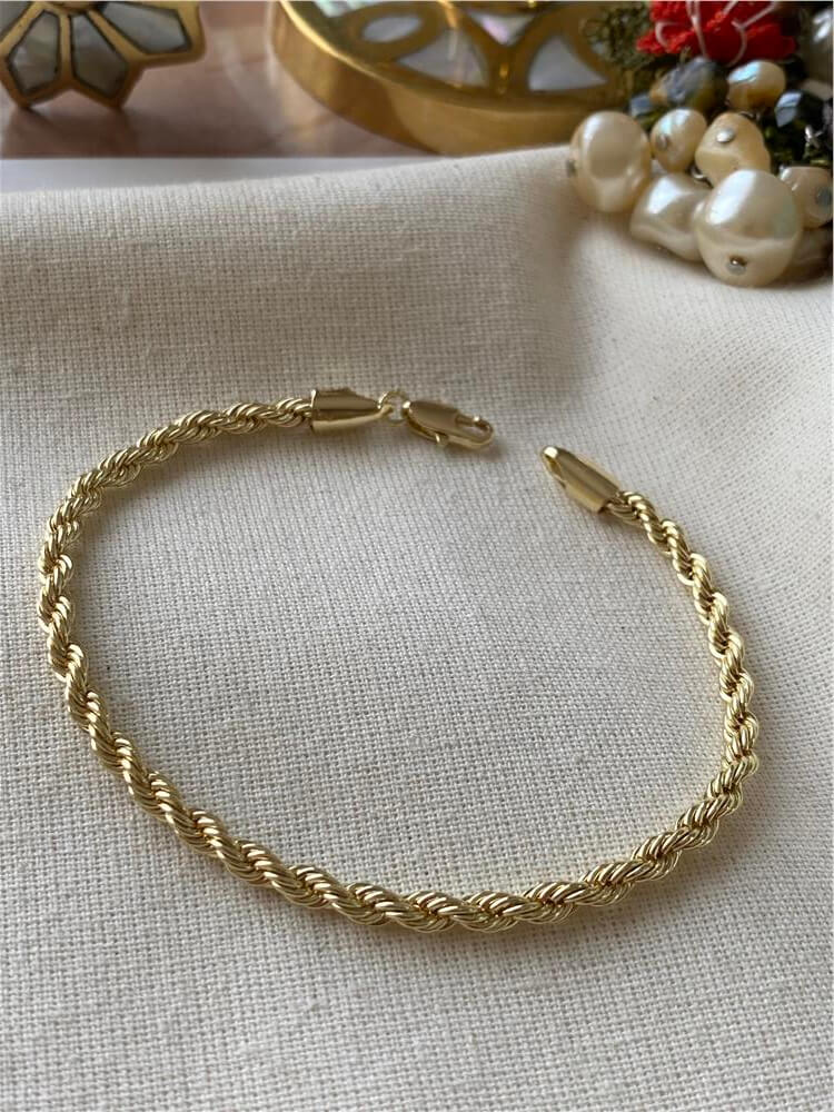 14K Burgu Bileklik