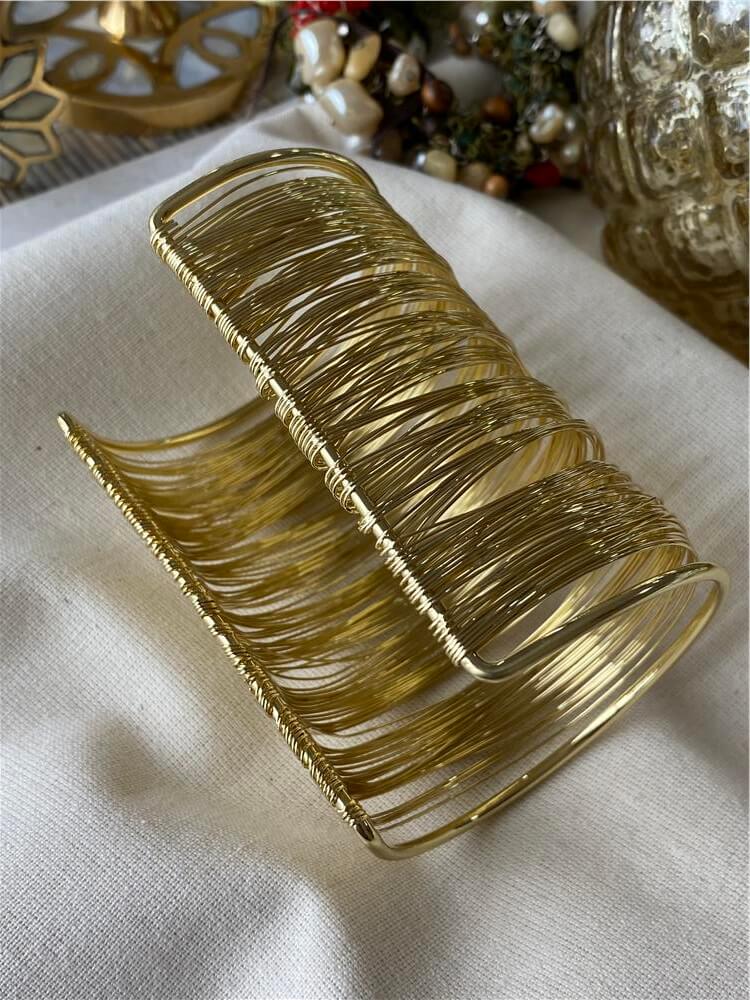 14K Geniş Kleopatra Kelepçe