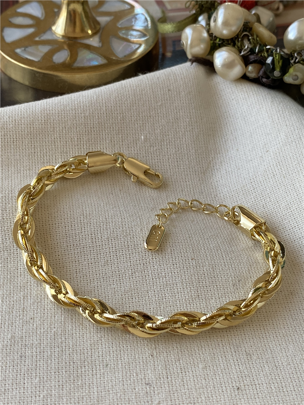 14K Sarmal Bileklik