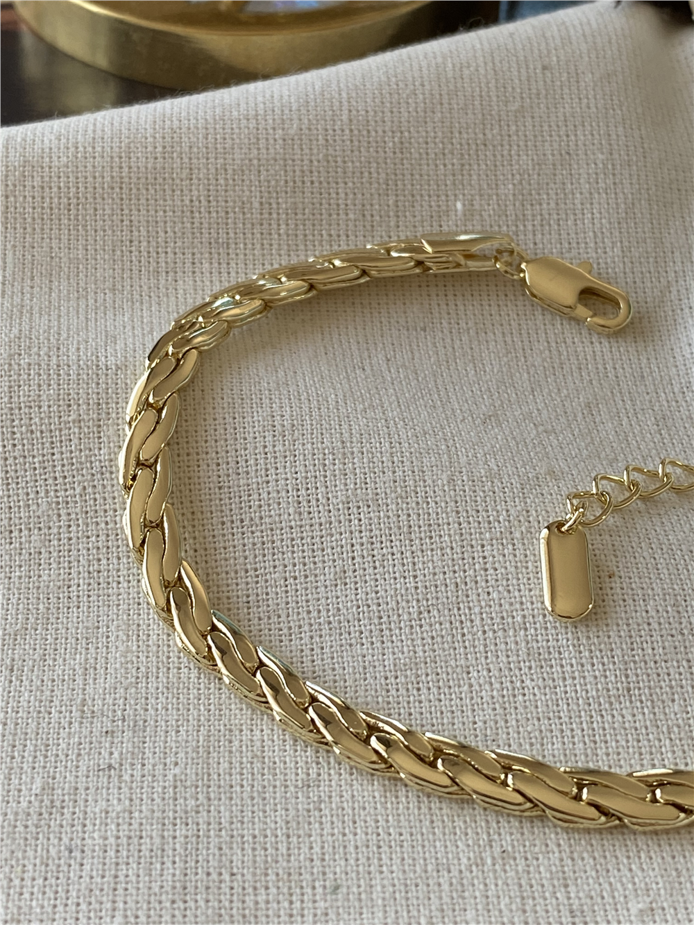 14K Wave Model Bileklik
