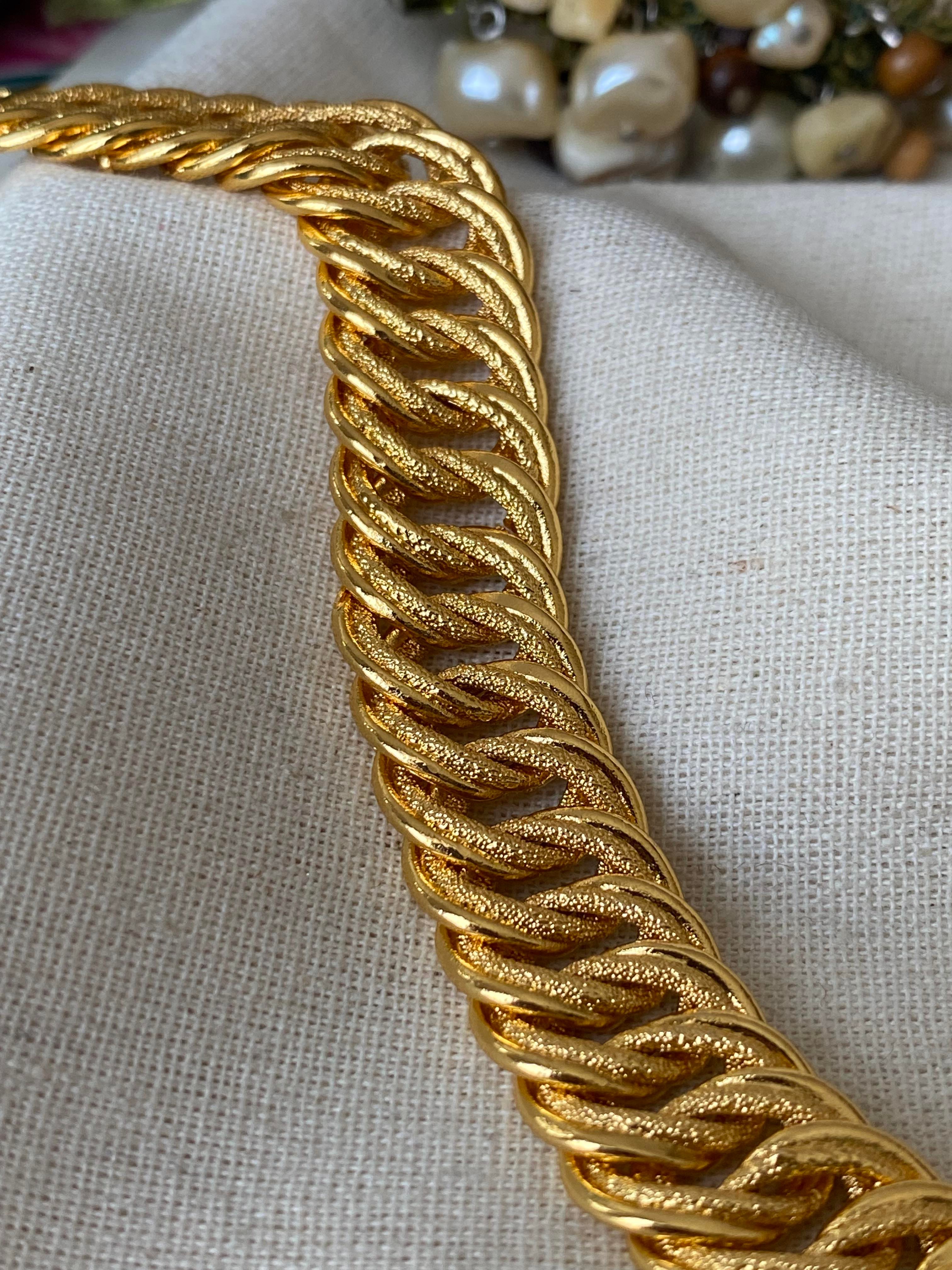 22 Ayar Geniş Örme Bileklik