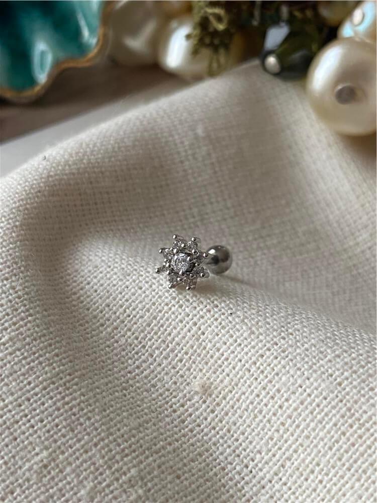 8 Köşeli Yıldız Piercing