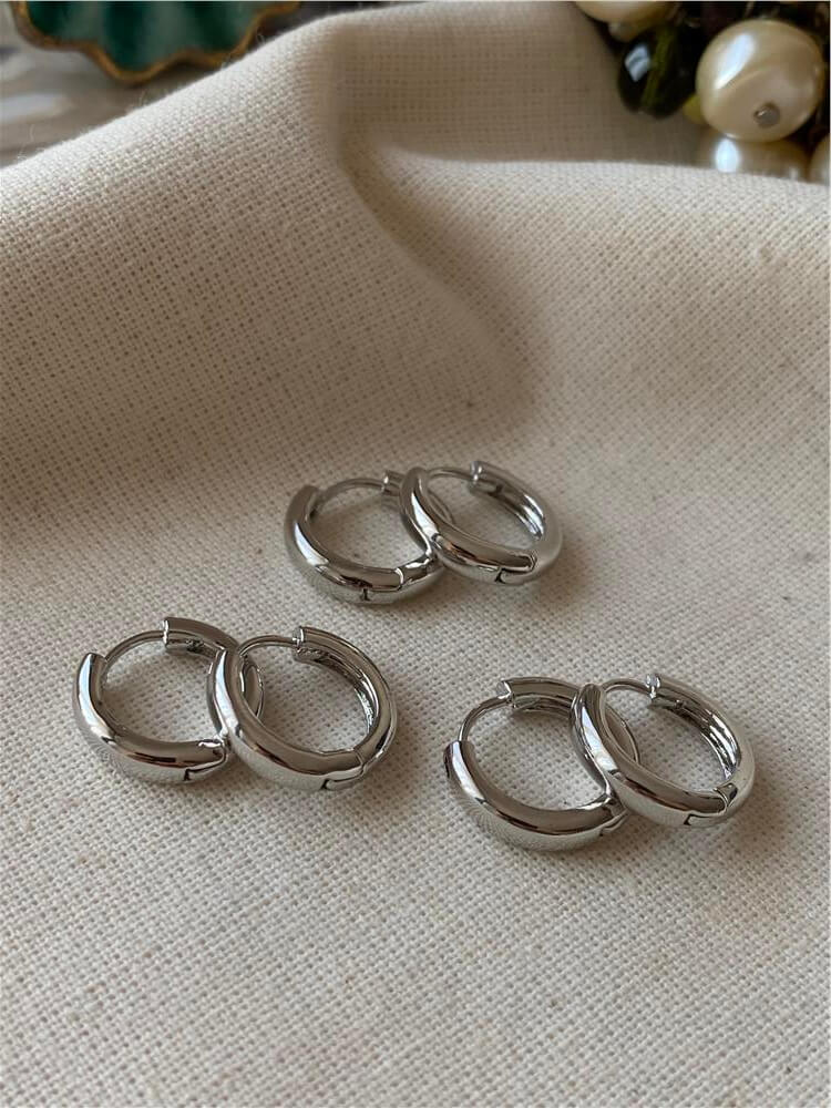 Altılı Mini Halka Küpe