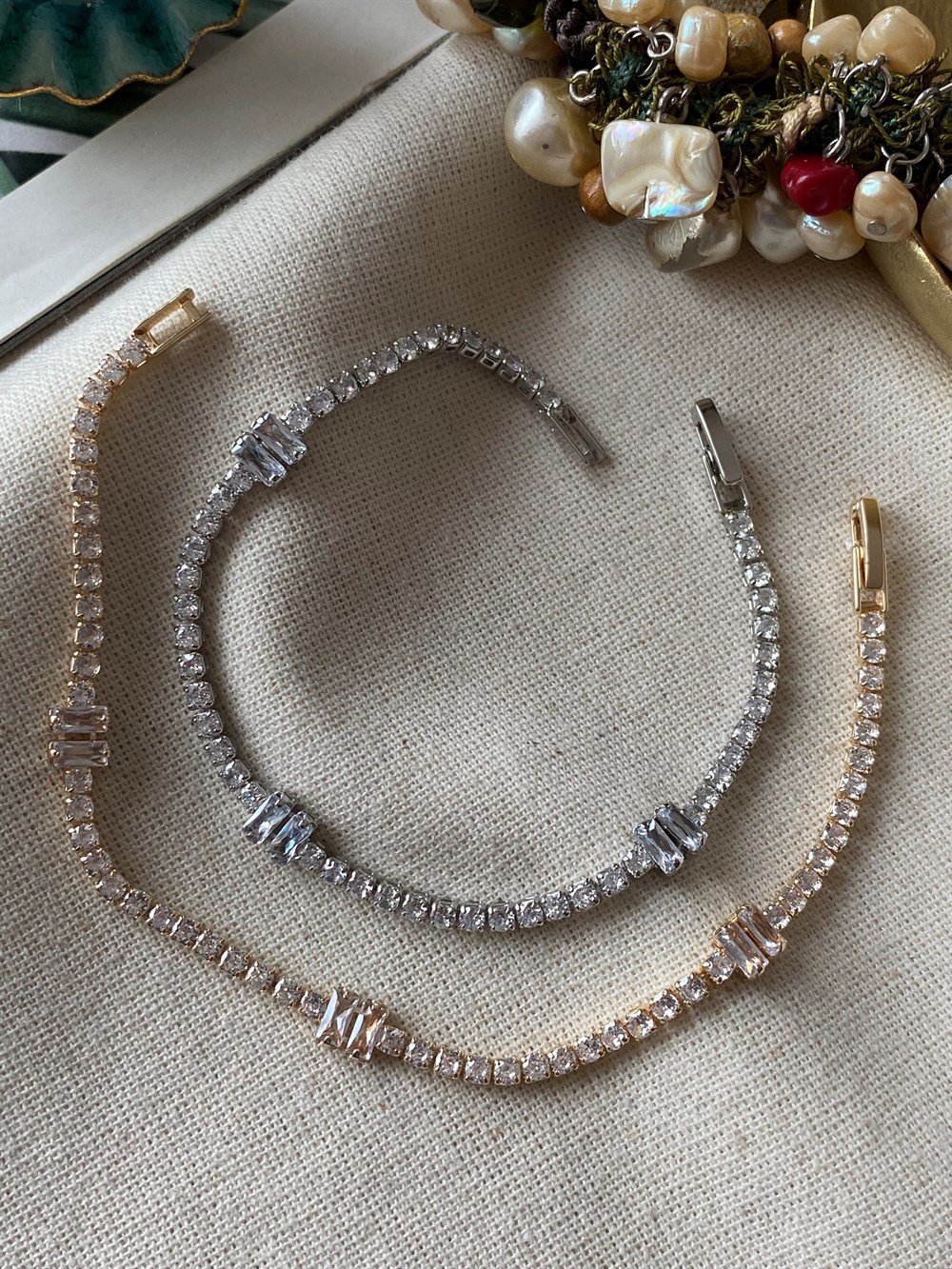 Baget Detaylı Suyolu Bileklik