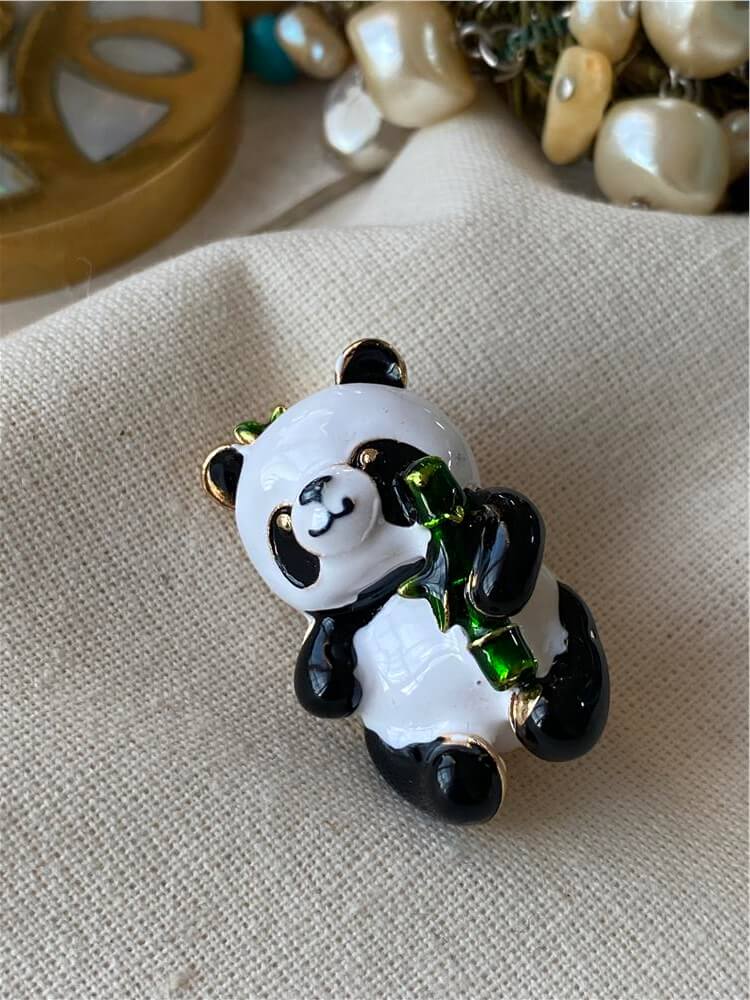 Bambulu Panda Broş
