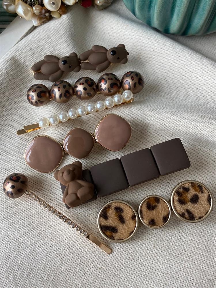 Bear&Leopard Çoklu Set Toka